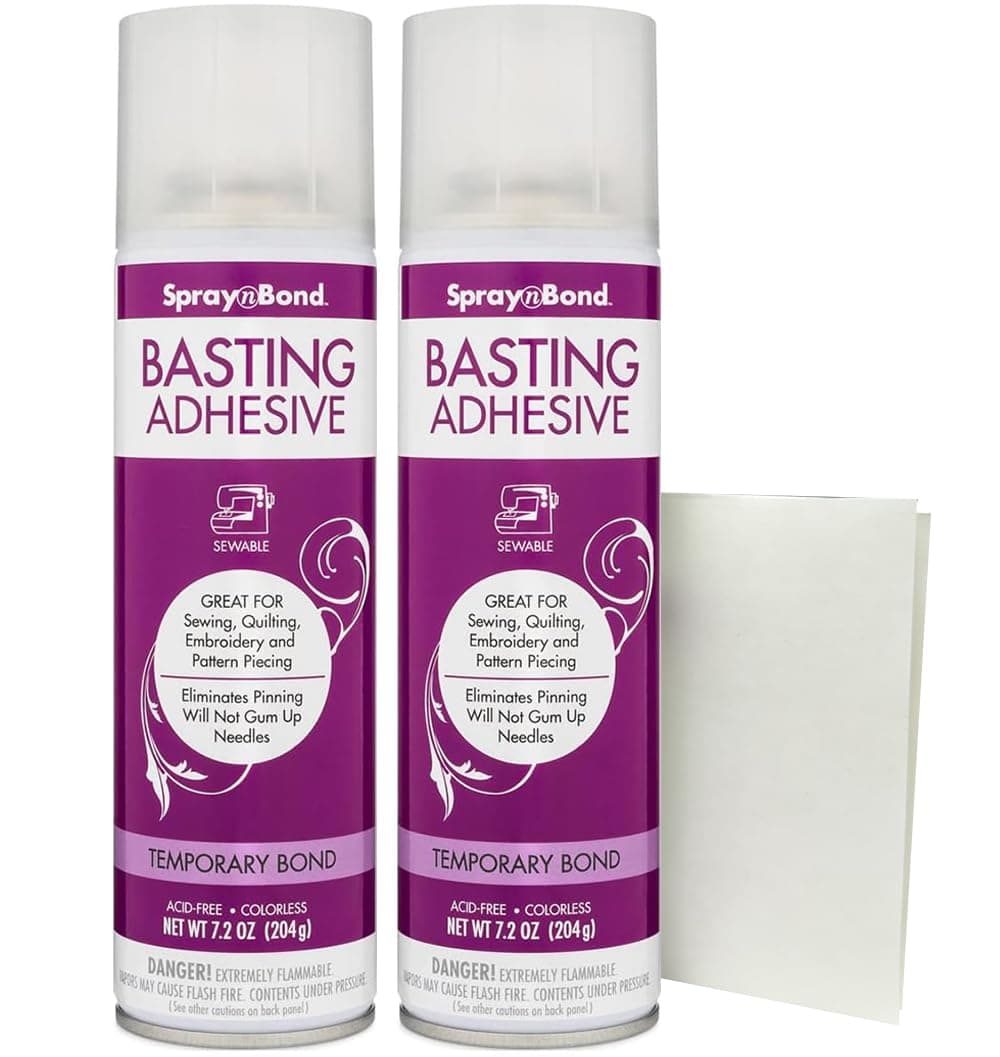 SpraynBond Quilt Basting Adhesive Spray, 7.2 Oz - 2 Pack