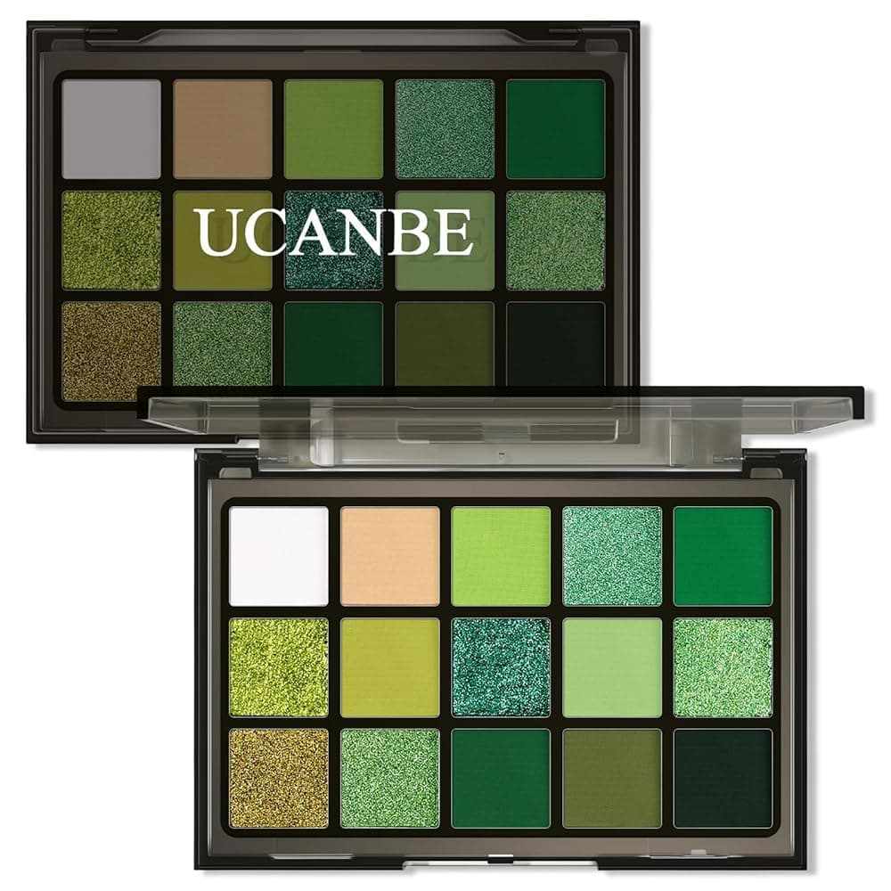 UCANBE Green Eyeshadow Cosplay, Green Eyeshadow Palette