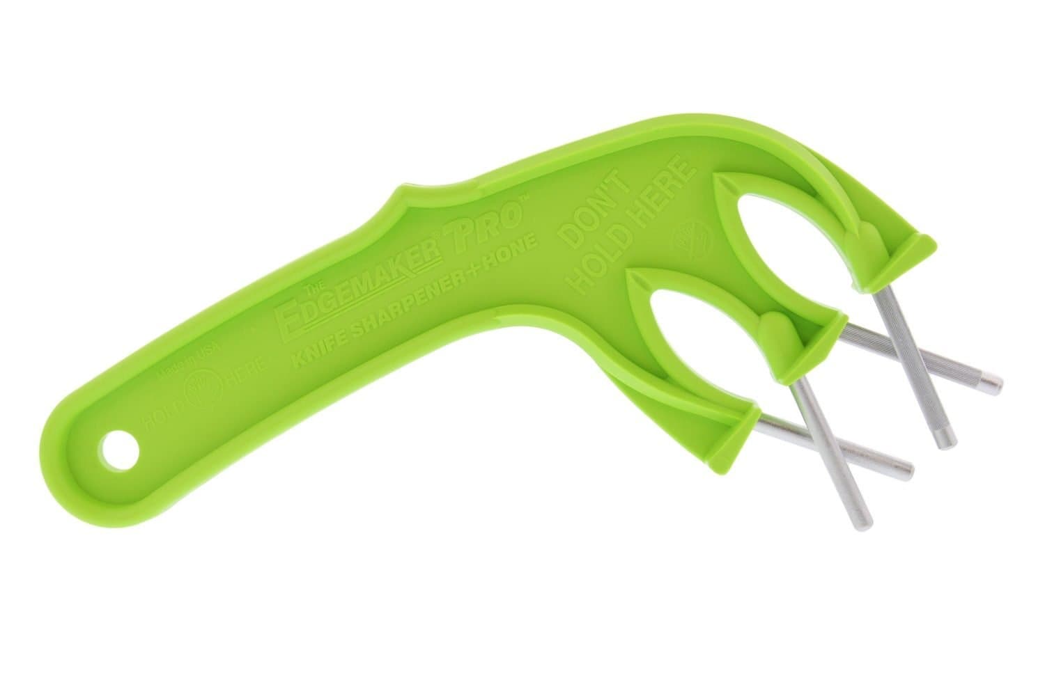 Edgemaker Deluxe Knife Sharpening Tool 1000- All in 1- Sharpen, Hone & Polish any Blade- Durable, Portable, Safe, & Easy to Use