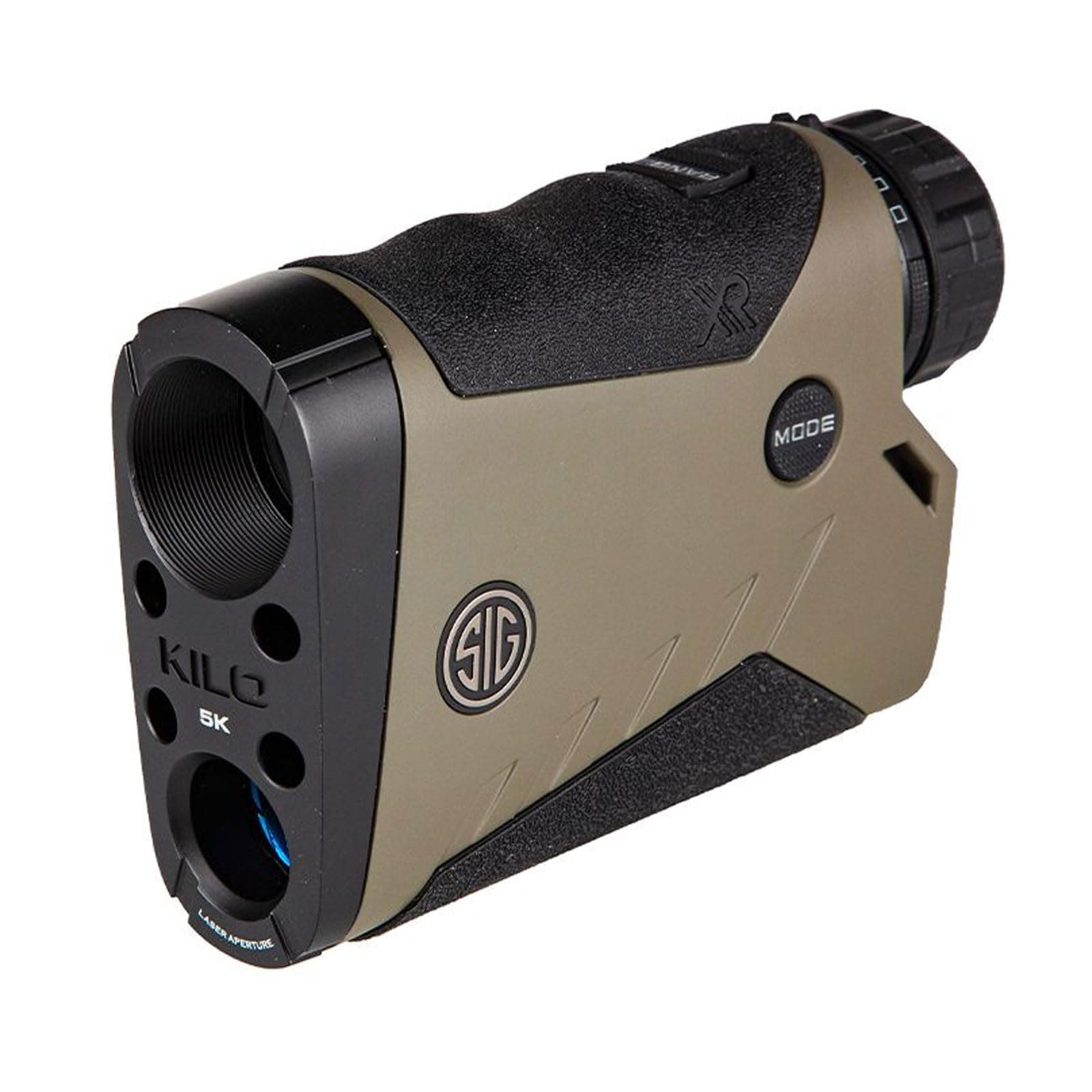 Sig Sauer KILO5K 7 x 25 mm Tactical Hunting Durable High Accuracy 5000 Yards Reflective Range Digital Bluetooth Laser Monocular Rangefinder | Circle + Milling Grid Reticle