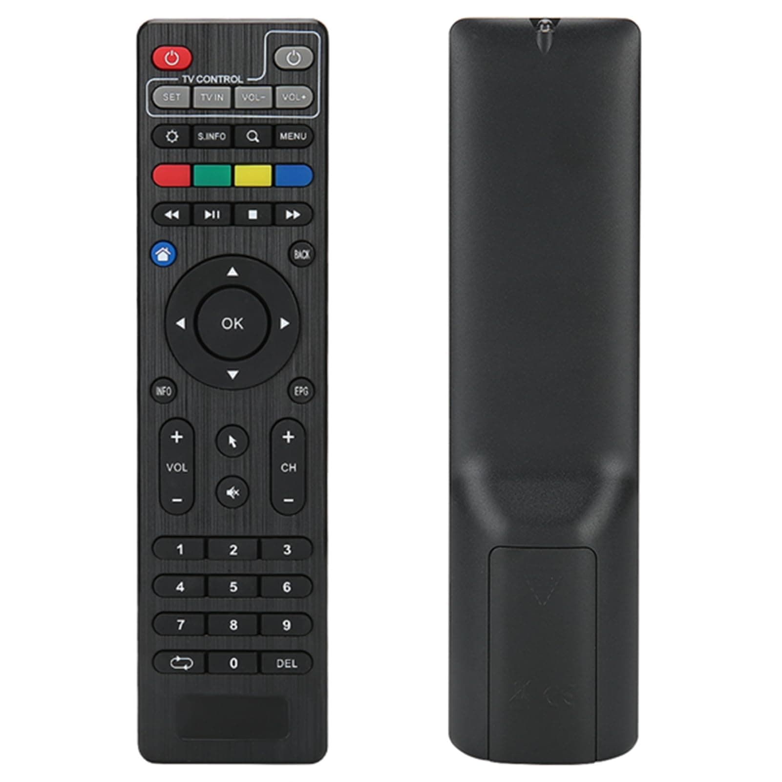 TVIP 605 Remote Control - Universal Replacement for TVIP Set Top Boxes