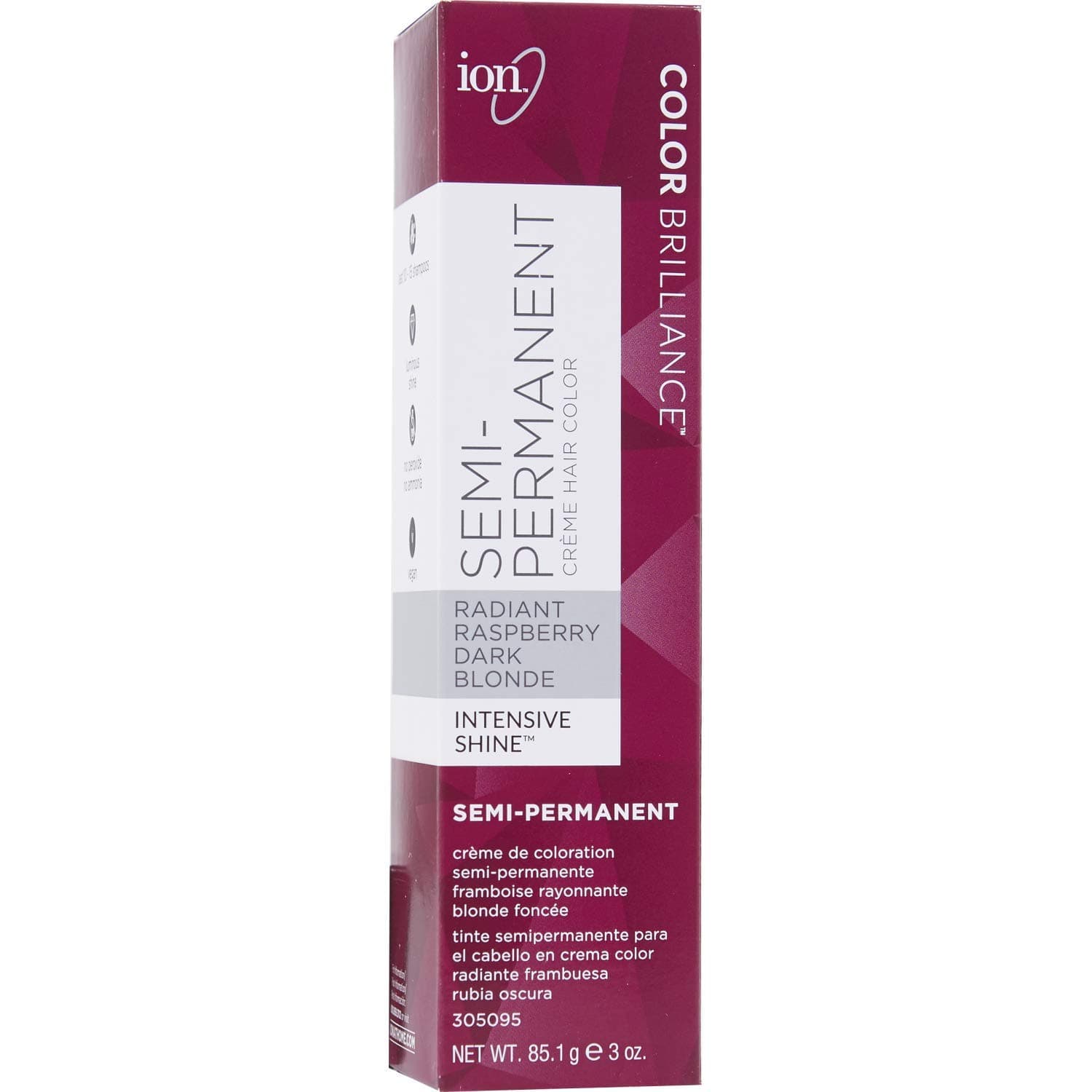 ionRadiant Raspberry Dark Blonde Semi Permanent Hair Color Radiant Raspberry Dark Blonde