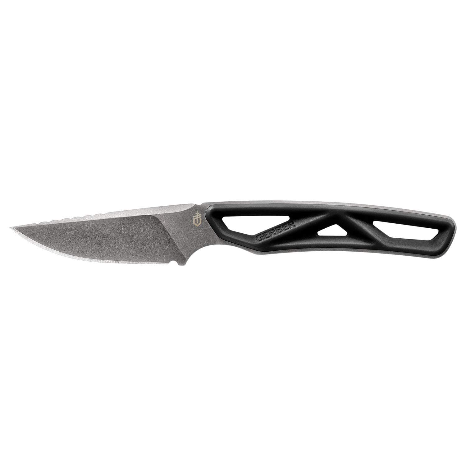 Gerber Gear EXO-MOD Caper Fixed Hunting Knife, Black (31-003920)