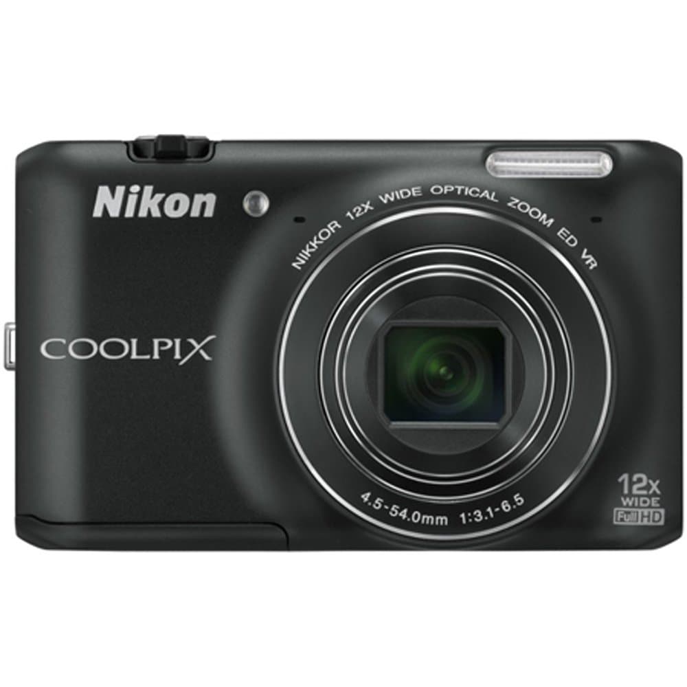 Nikon COOLPIX S6400 16 MP Digital Camera with 12x Optical Zoom and 3-inch LCD (Black) (OLD MODEL)