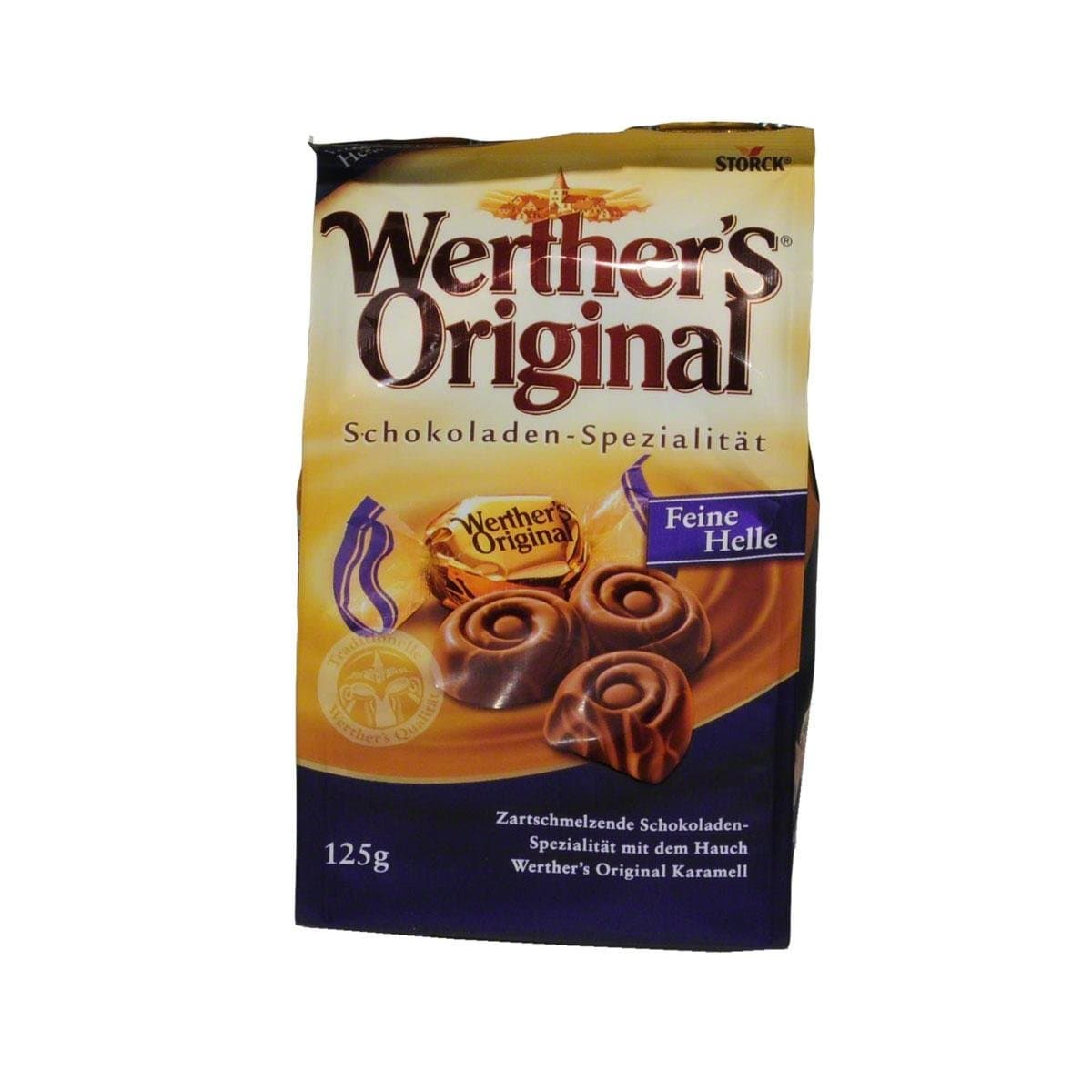 August Storck: Werthers Original Melting Chocolate - 125 g