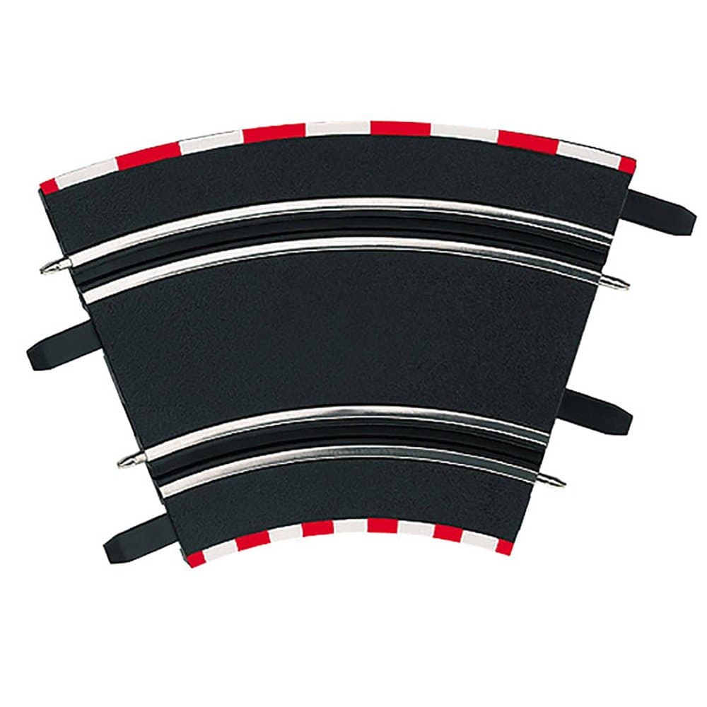 61612 High Banked Curve 1/45 4-Piece add on Expansion Accessory Set Compatible with 1:43 Scale GO Electric and Battery Slot car Tracks