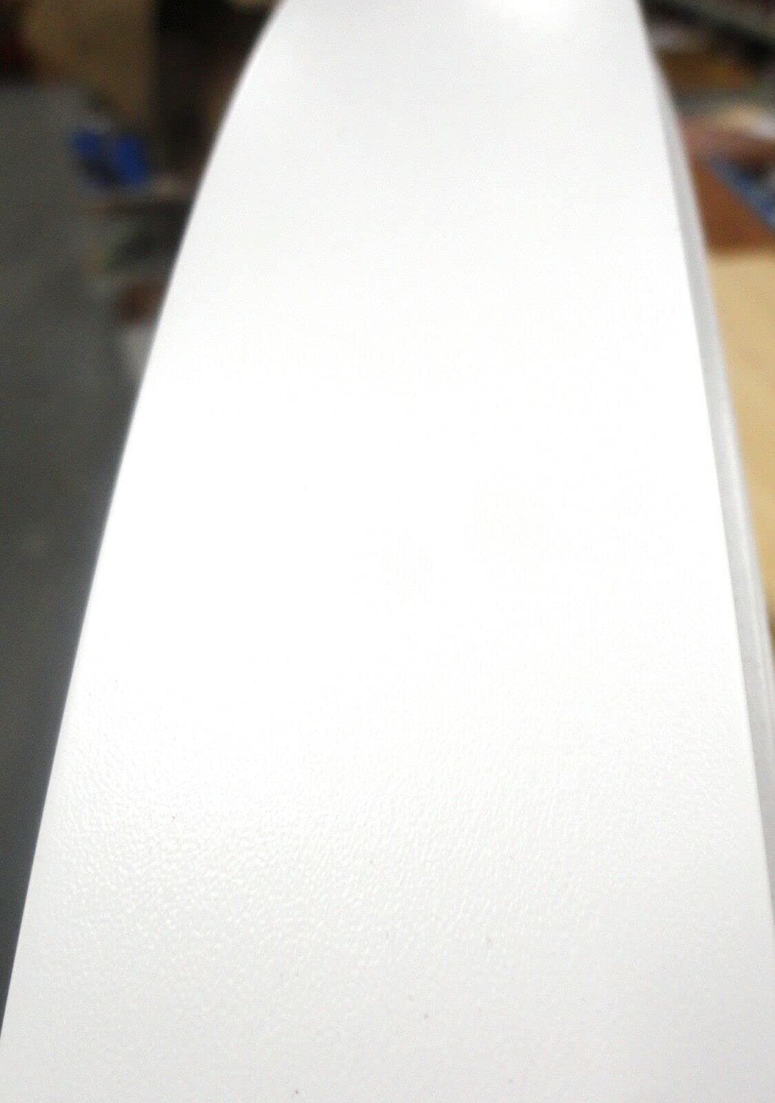 White PVC Edgebanding 1MM Thick Roll 15/16" x 300' No Adhesive .040" Thickness