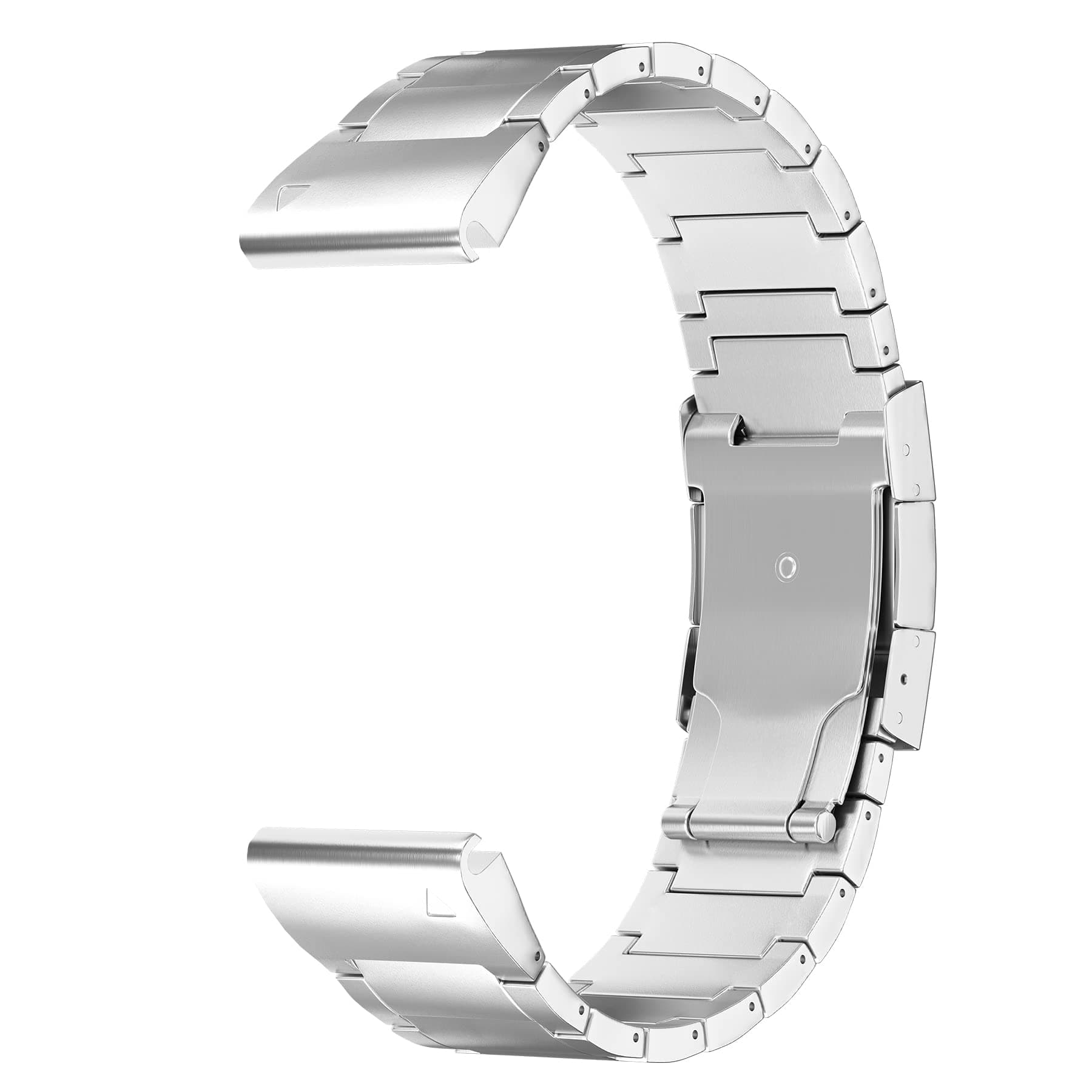 LDFAS Fenix 8/7/6 Pro/5 Plus Band, 22mm Titanium Metal Quick Release Easy Fit Watch Strap with Double Button Clasp Compatible for Garmin Fenix E 7 5 6/Forerunner 935/945/Epix Gen 2 Bands