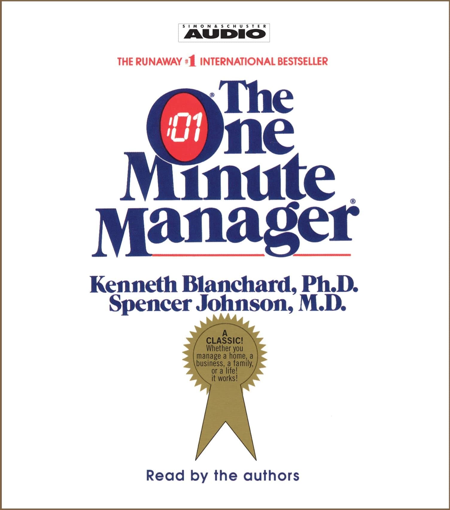 The One Minute Manager Audio CD – Audiobook, September 1, 2001