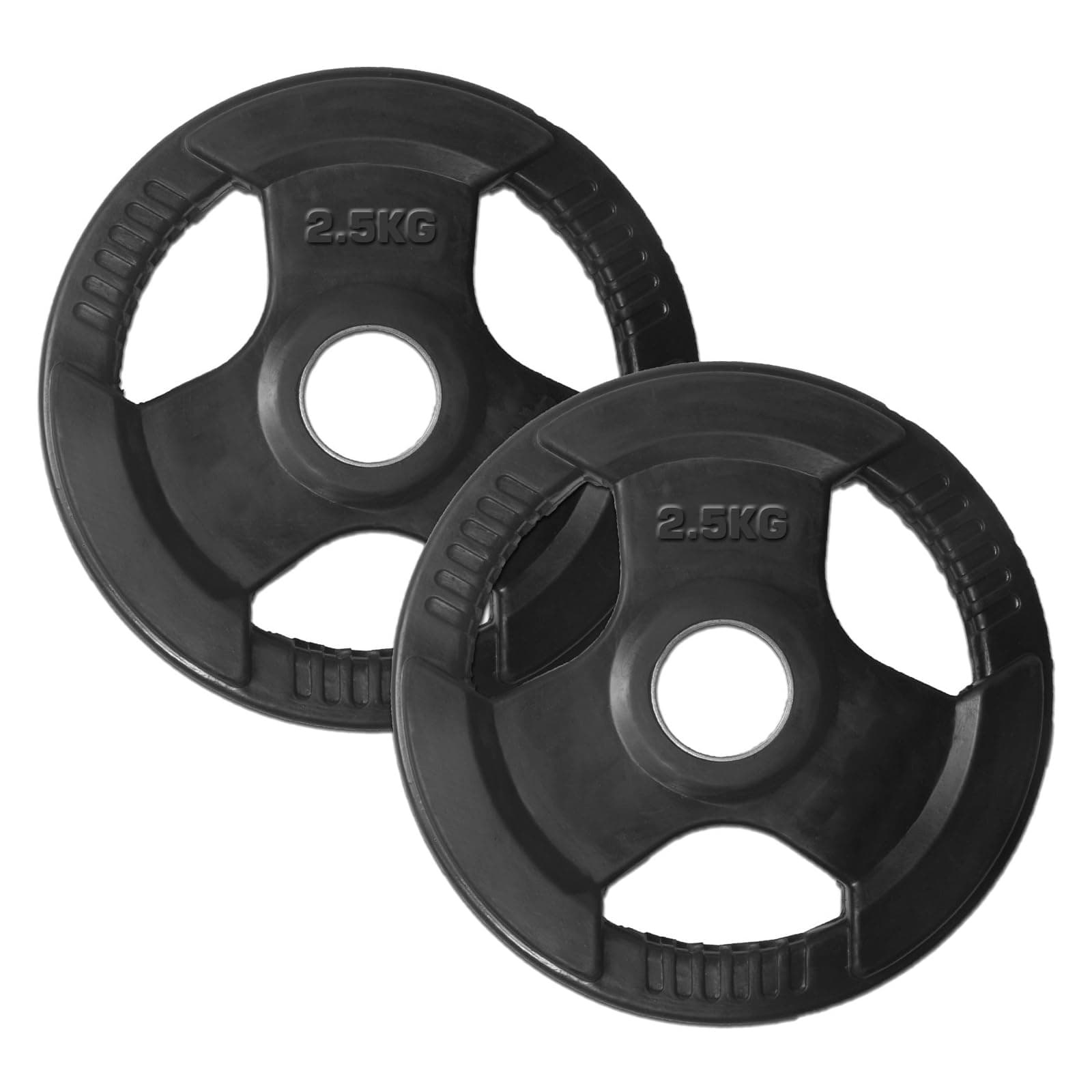 PRO-2.5 Rubber Coated Olympic Weight Plates 2.5kg Pair