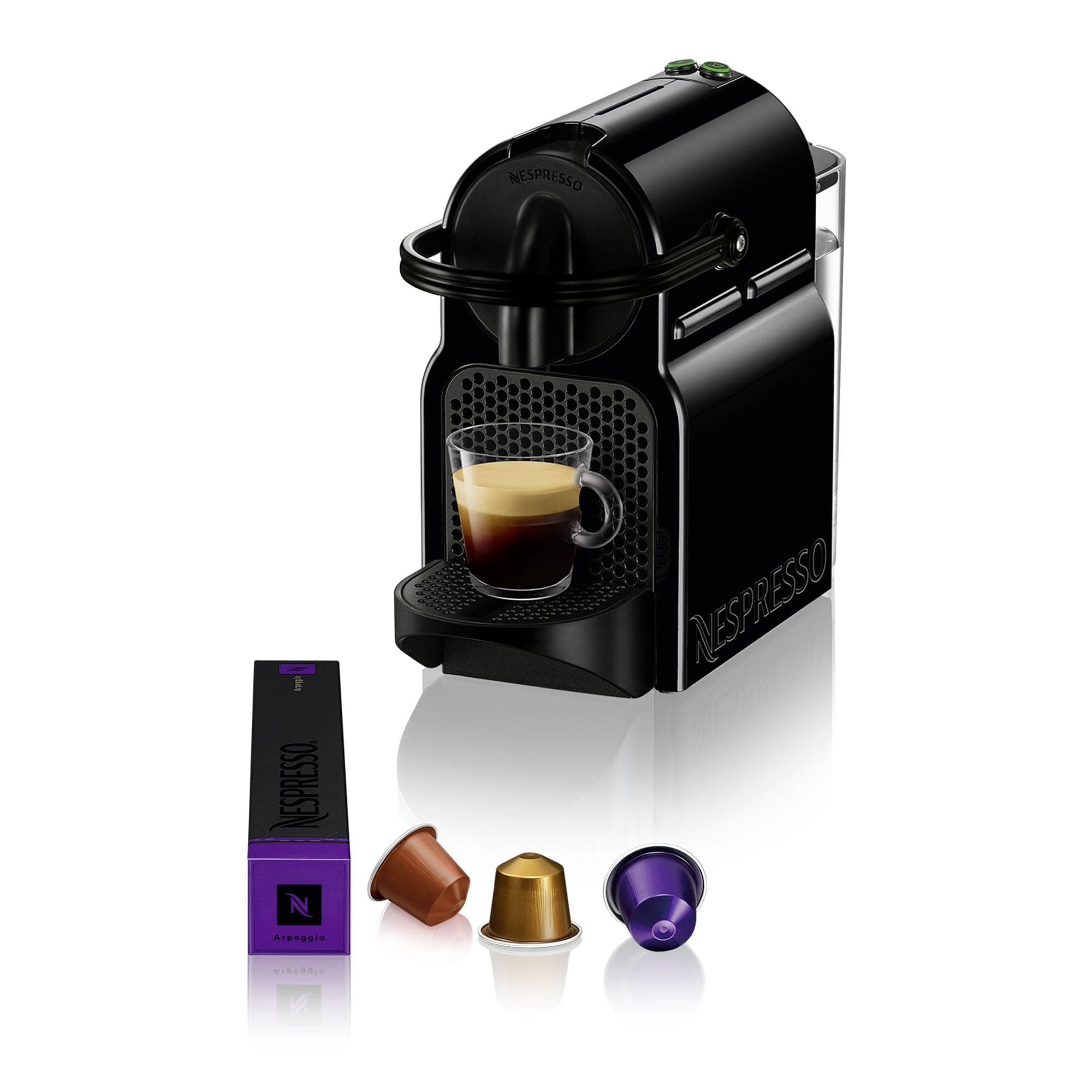 Inissia Black Coffee Machine – International Version
