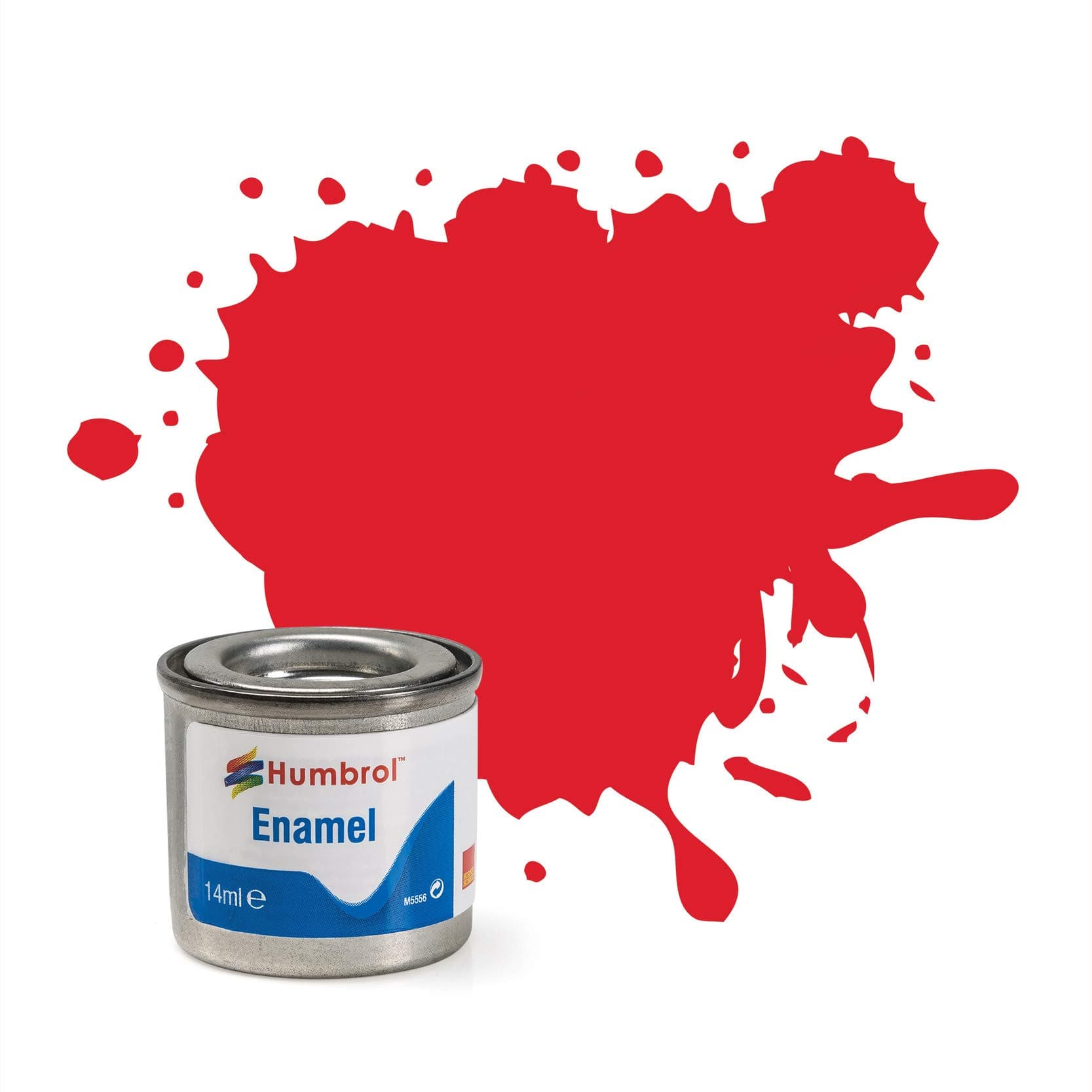 Humbrol AA0206 19 Bright Red Gloss - 14ml Enamel Paint