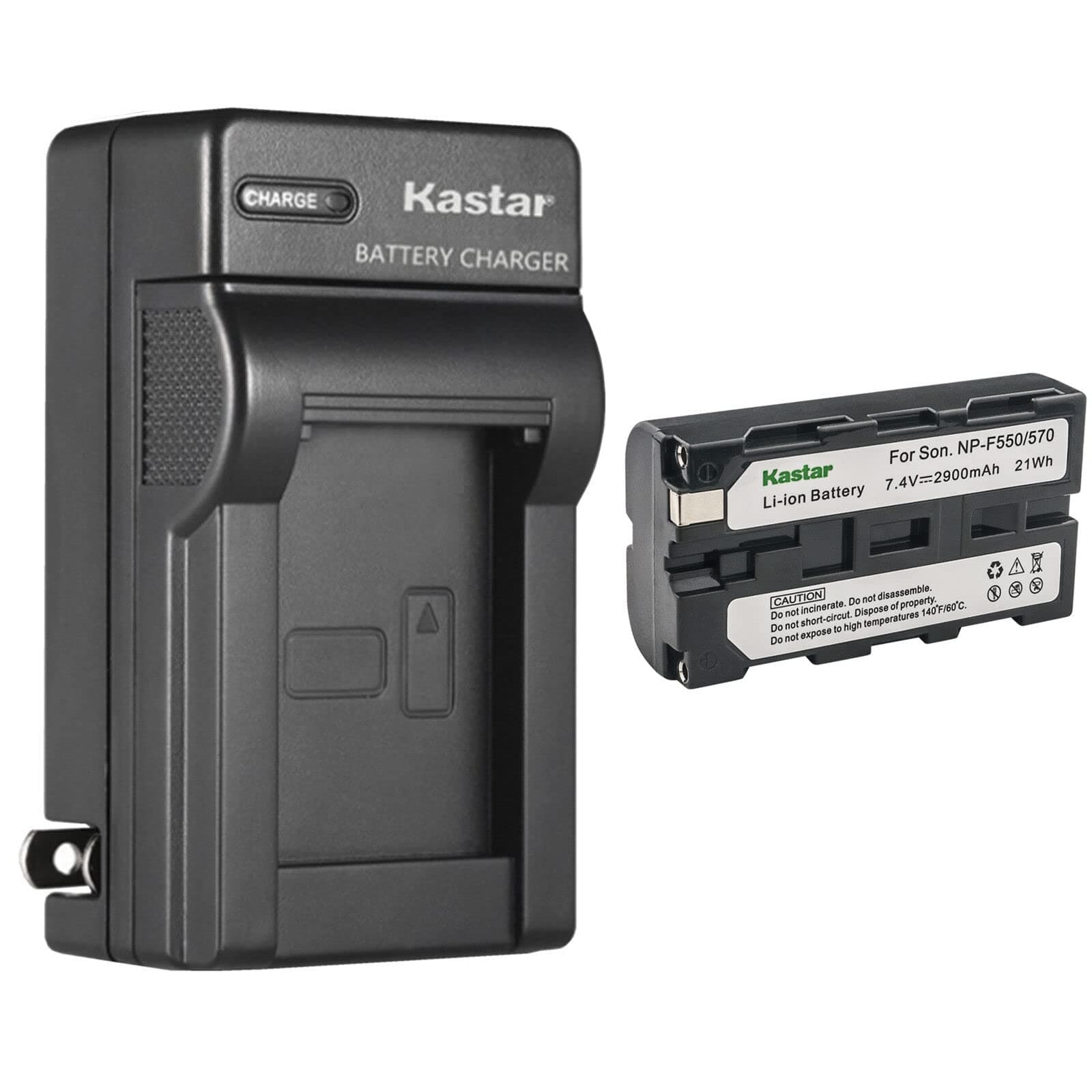 Kastar 1-Pack Battery and AC Wall Charger Replacement for Sony MVC-FD75 MVC-FD81 MVC-FD83 MVC-FD85 MVC-FD87 MVC-FD88 MVC-FD90 MVC-FD91 MVC-FD92 MVC-FD95 MVC-FD97 MVC-FDR1 MVC-FDR3 PBD-D50 PBD-V30
