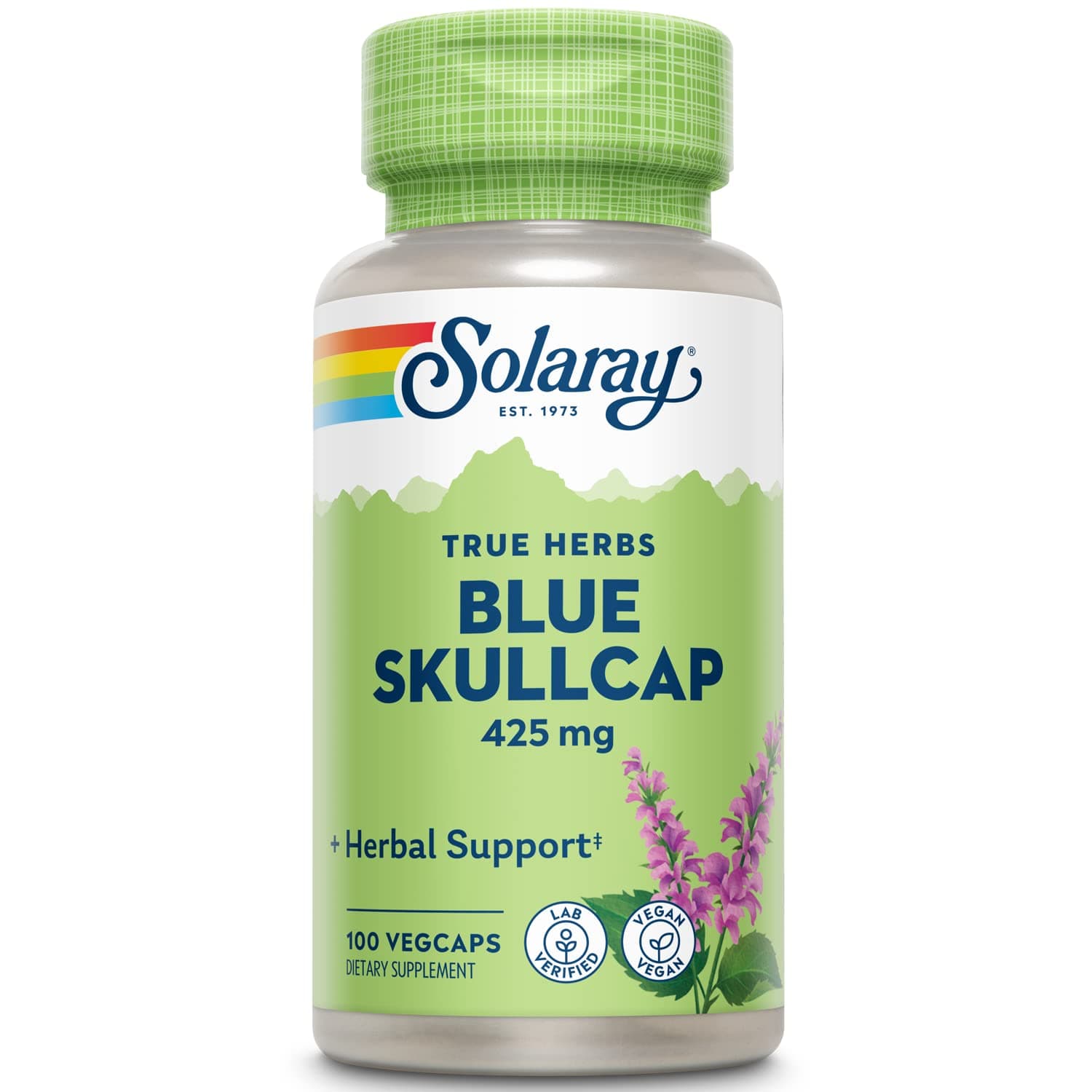 Solaray - Skullcap 425 Mg. 100 Capsules 67697