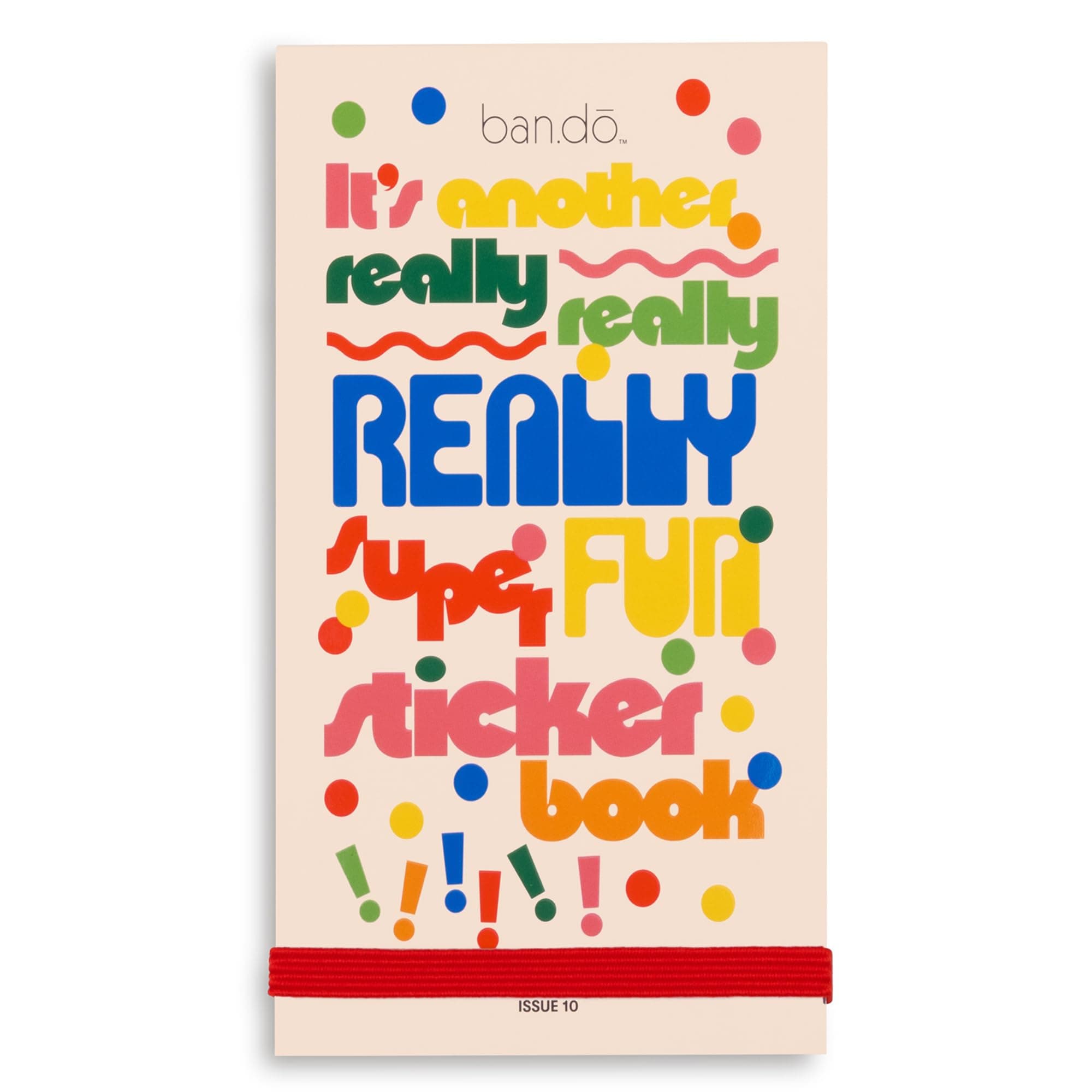 ban.do Sticker Book with Over 700 Assorted Stickers and 35 Sheets, Fun/Colorful/Aesthetic Pack with for Scrapbooking Planners or Journals (Issue 10)