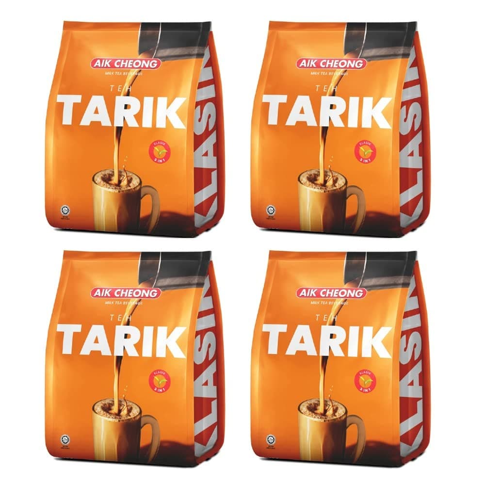 10 Pack Aik Cheong Teh Tarik Milk Tea Beverage Silky Smooth Imported from Malaysia (10x15 sachets)