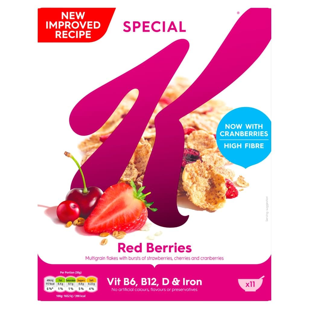Kellogg's Special K Red Berries Cereal, 330g