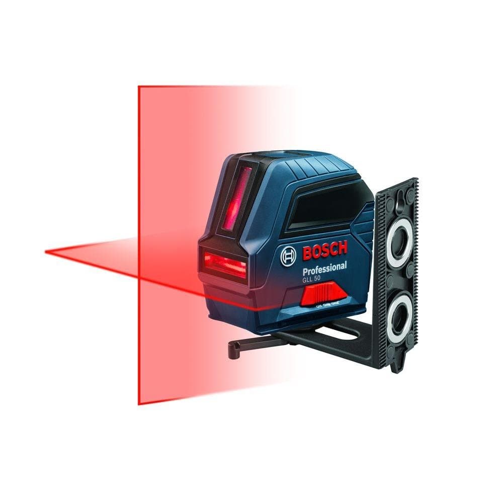 BOSCH GLL50-RT Self-Leveling Cross-Line Laser (Renewed)