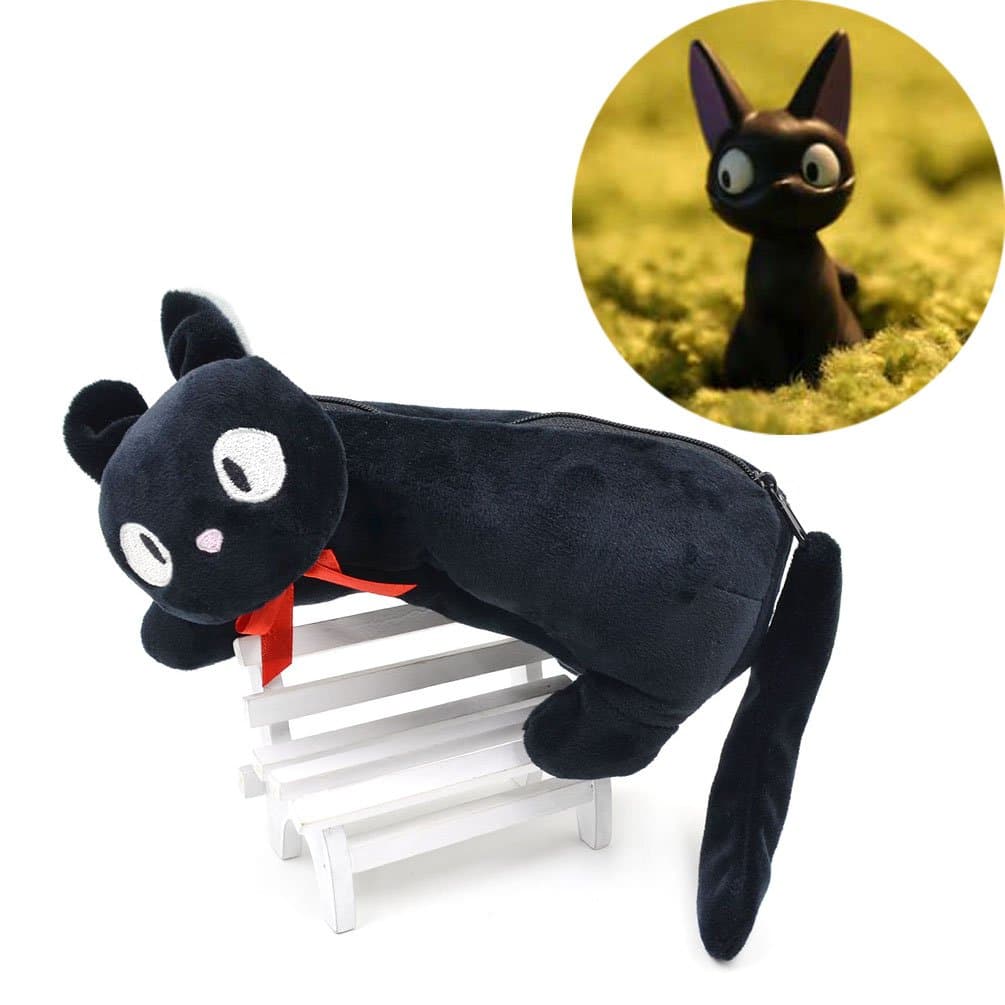 Cute Black Cat Pencil Pen Case Stationery Bag