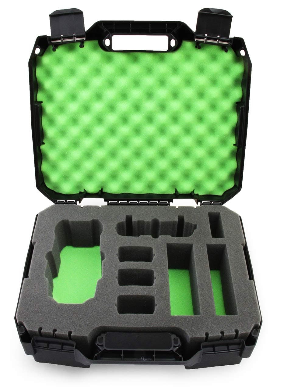 Casematix Rugged Hard Case Compatible with DJI Mavic Pro 2 Drone or DJI Mavic 2 Zoom and Accessories in Green Foam, Includes Case Only