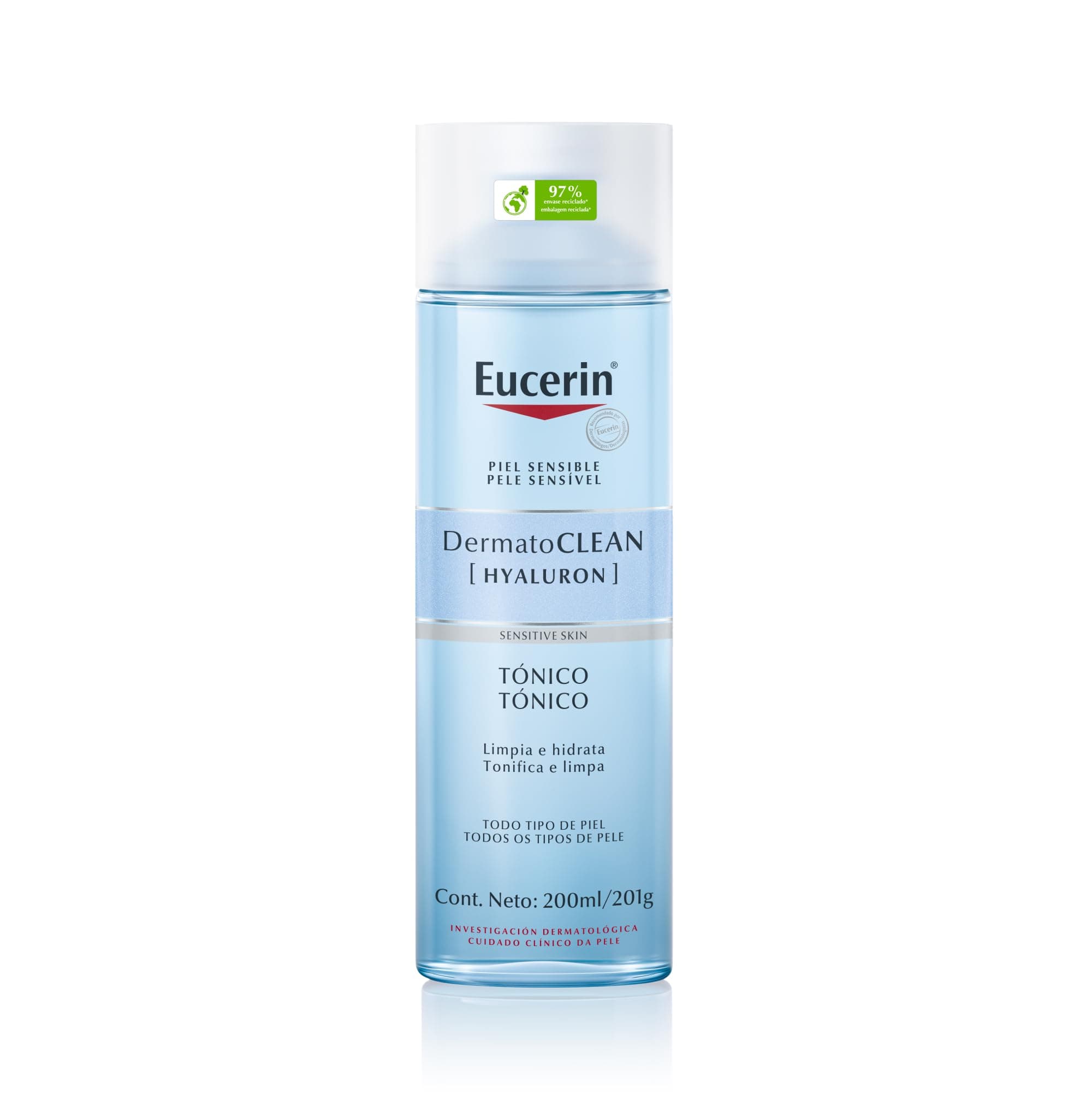 Eucerin Dermatoclean Facial Toner, 200 ml, Colour, 200 ml, Pack of/Pack of