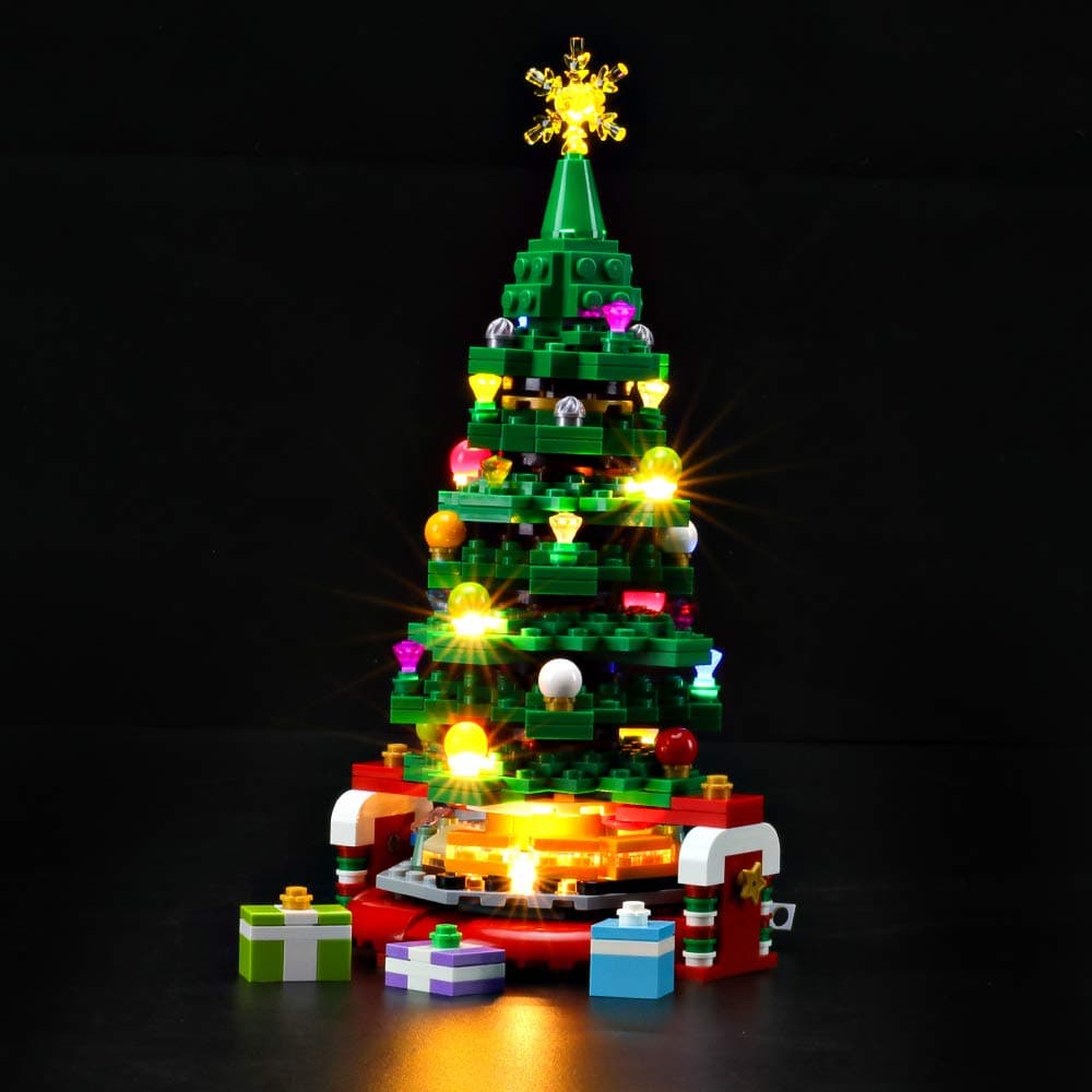 BRIKSMAXLed Lighting Kit for LEGO Christmas Tree,Compatible with LEGO 40338 Building Blocks Model- Not Include the Lego SetGlobal Recycled StandardGlobal Recycled StandardGlobal Recycled Standard