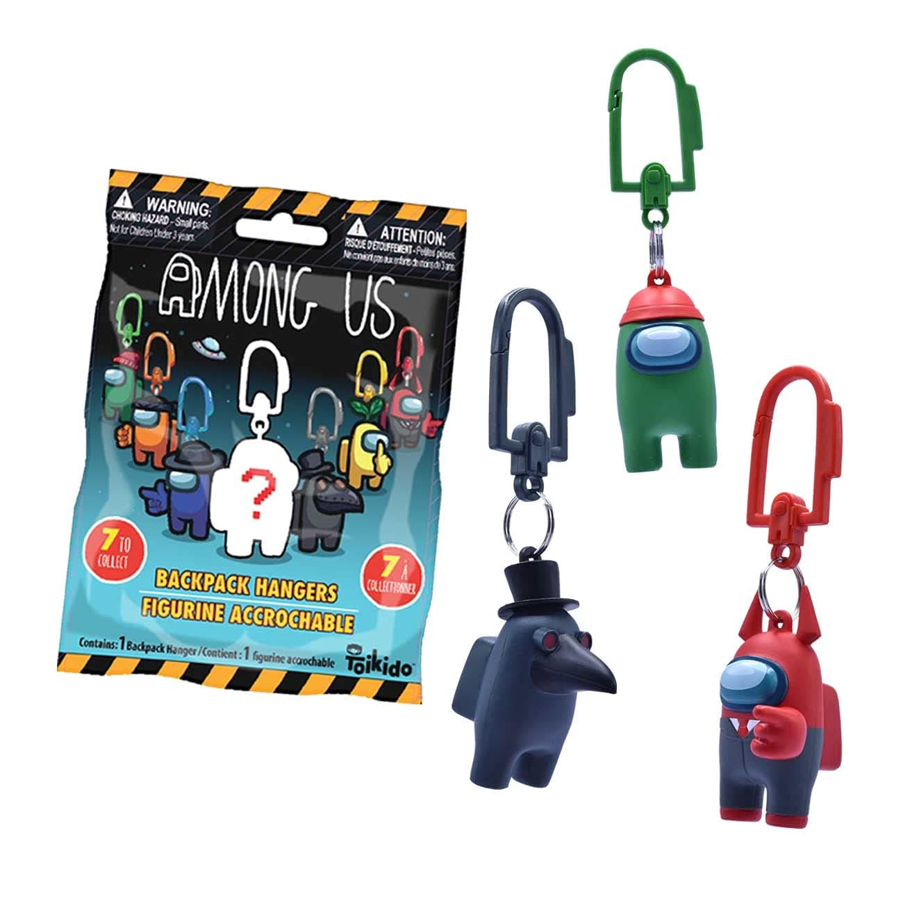 Just Toys Among Us Backpack Hangers