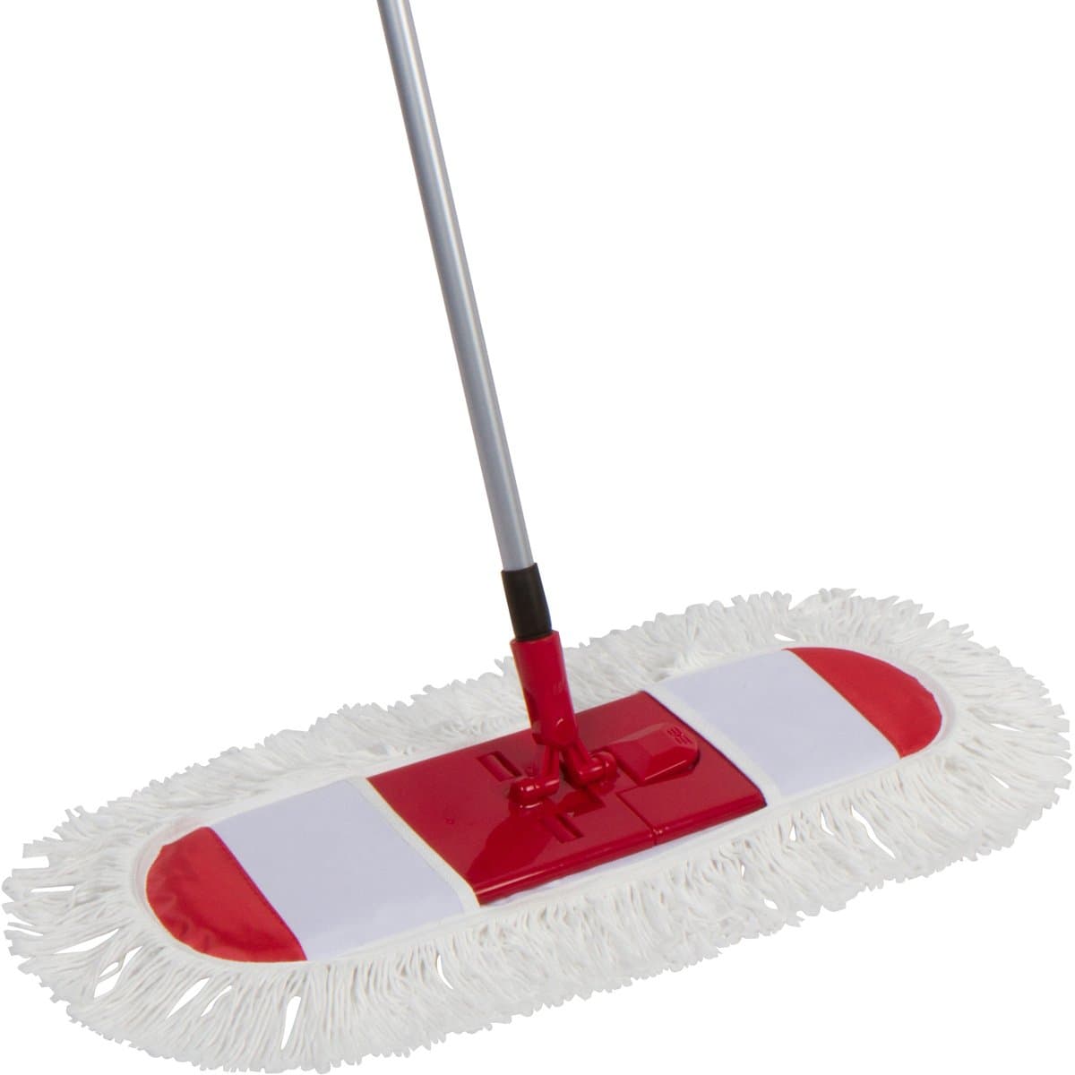 American Market Lightweight Cotton Dust Mop with Extendable Handle, 21'' X 5'' Mop Head