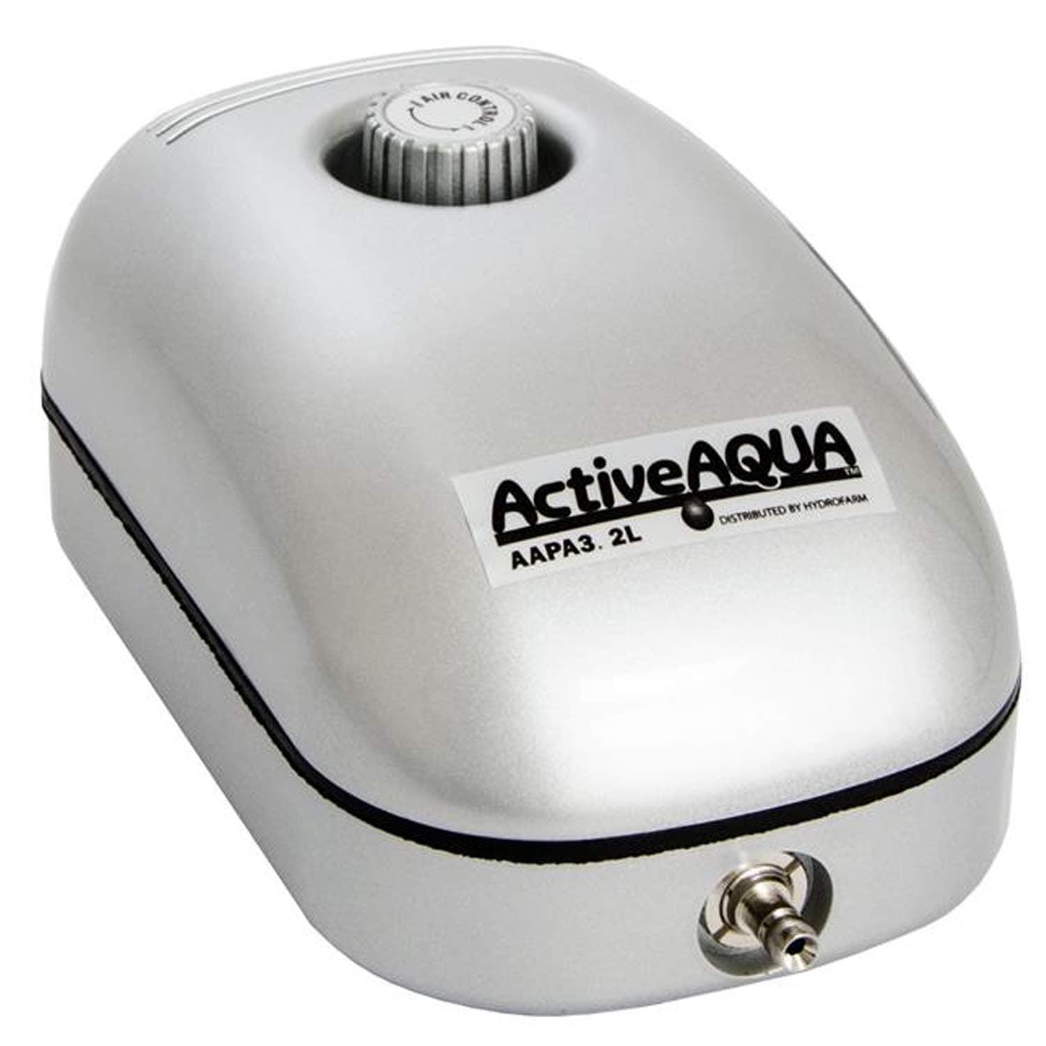 Active Aqua Air Pump, 1 Outlet, 2W, 3.2 L/min
