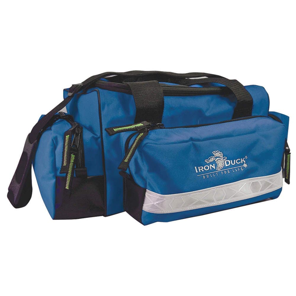 Iron Duck 32499AT-NB Pack Case Triple Trauma Pack with a Removable Liner with Padded Dividers to Organize Your Equipment into 11 Different Compartments, Nylon, Navy Blue