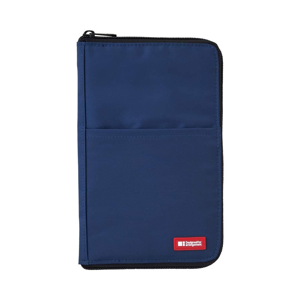 Pen Case Flat Type Wide Indigo A7653-11