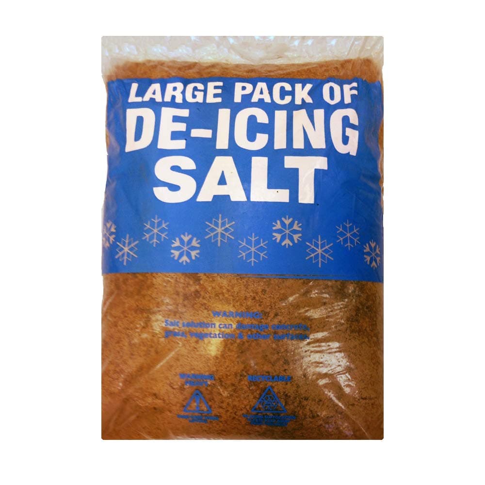 Brown Deicing Rock Salt Bag Large Bag