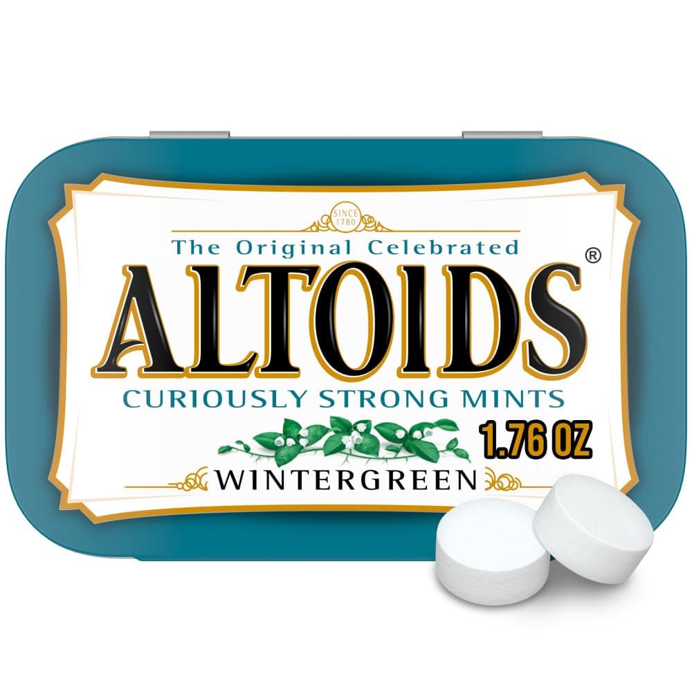 Altoids Curiously Strong Mints Wintergreen Pouch, 50 g