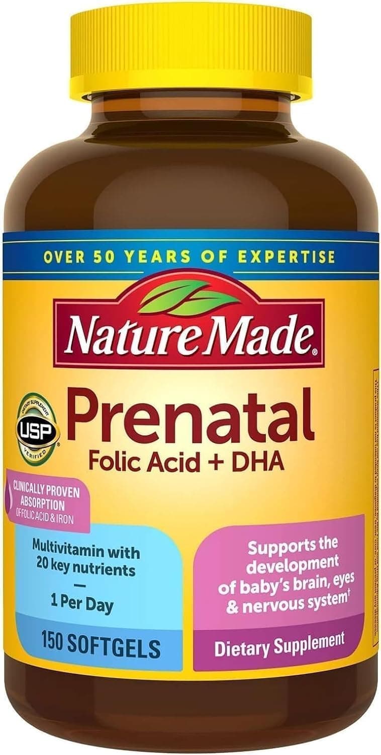 Prenatal + DHA 200 mg Multivitamin Softgels 150 Ct