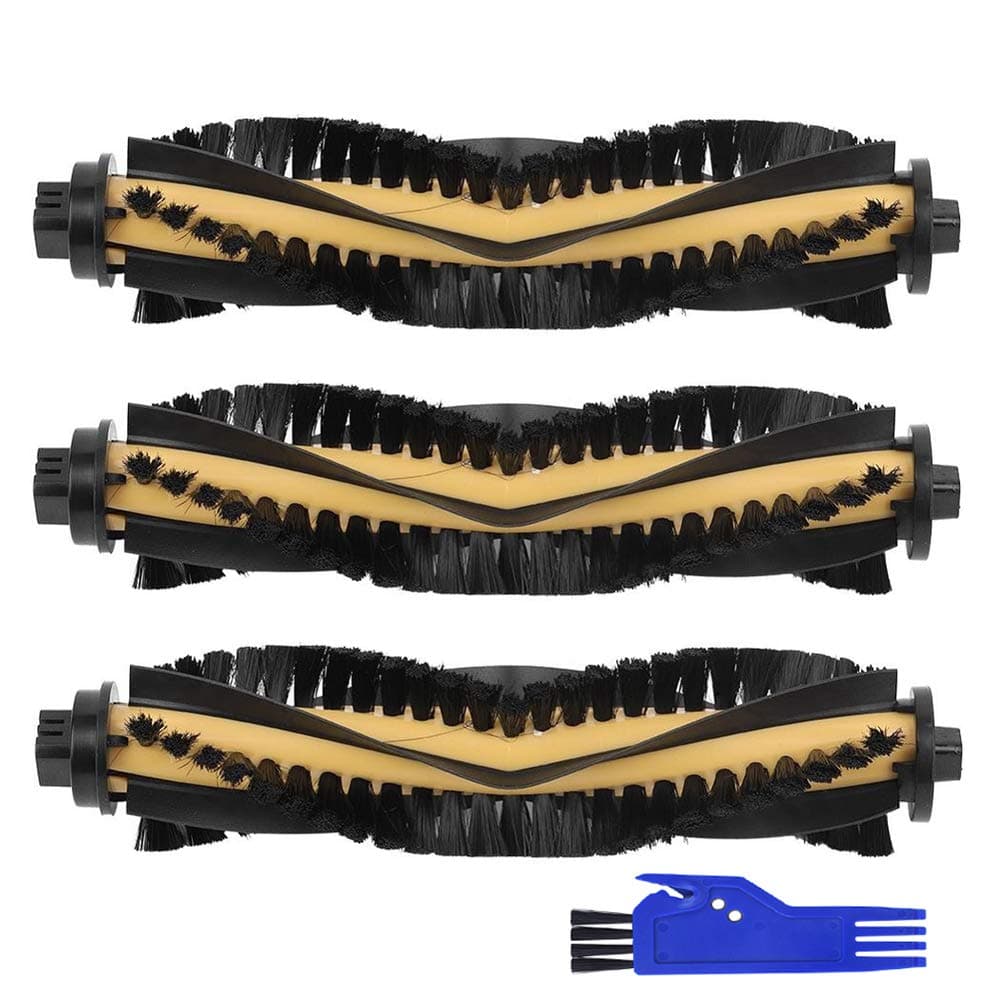 Replacement Parts Main Brush for ECOVACS DEEBOT N79 DEEBOT N79S DN620 DN622 Robotic Vacuum Cleaner Deebot 500 Brush-3pcs