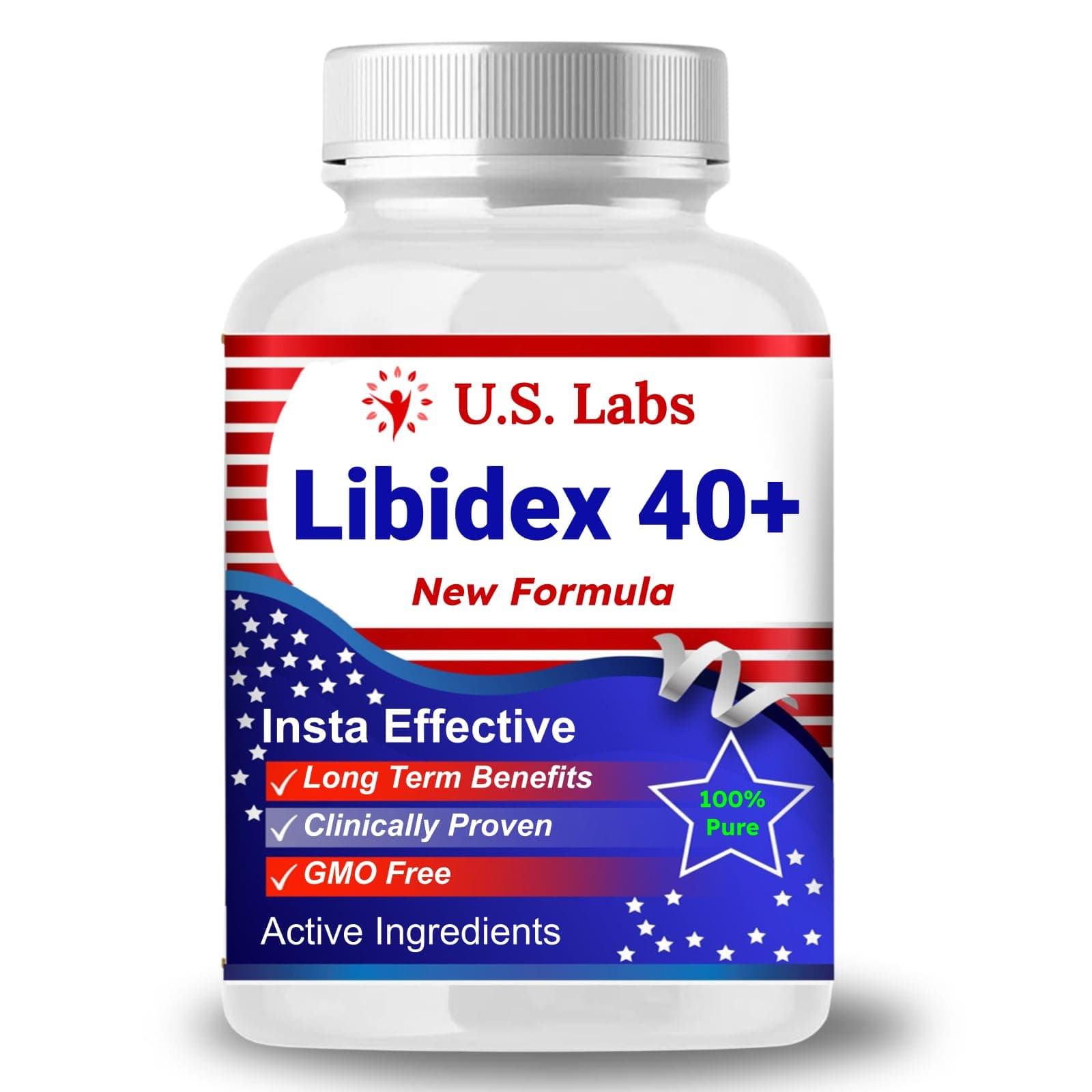 Only For Man Whom age is 40 + year old, Highly Recommended Libidex 40+ Capsules, This Formula Naturally Made In India (Capsules)
