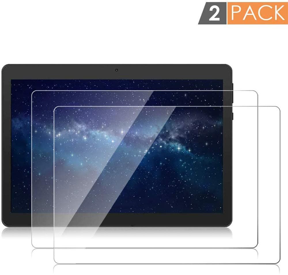 AKNICI2-Pack 10 Inch Tempered Glass Screen Protector Compatible with Dragon Touch K10/TAOERA/SZWEIL/MaiTai/TYD/Tianyida/K17 K107/MAIJEEP/BENEVE/KXD/KuBi/HONGTAO/LNBEI/ibowin/Haehne/CHAOHENG
