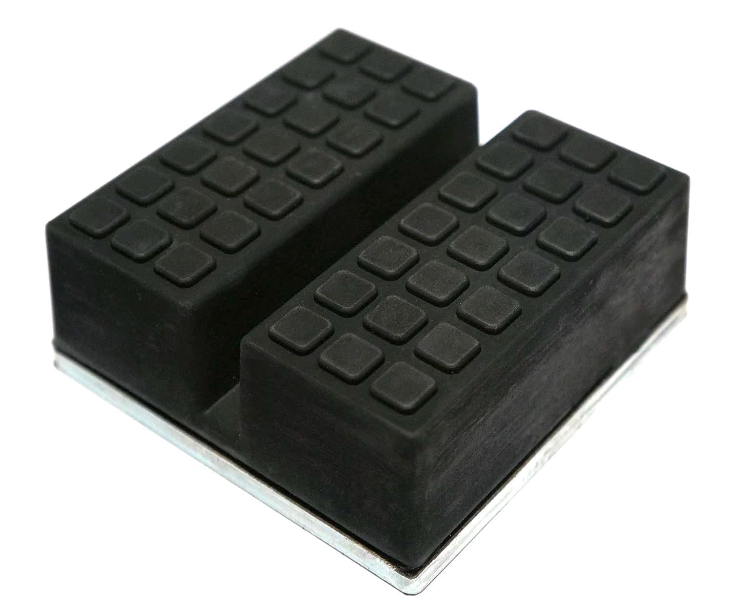 CarProPads large car jack support with non-slip steel base plate.