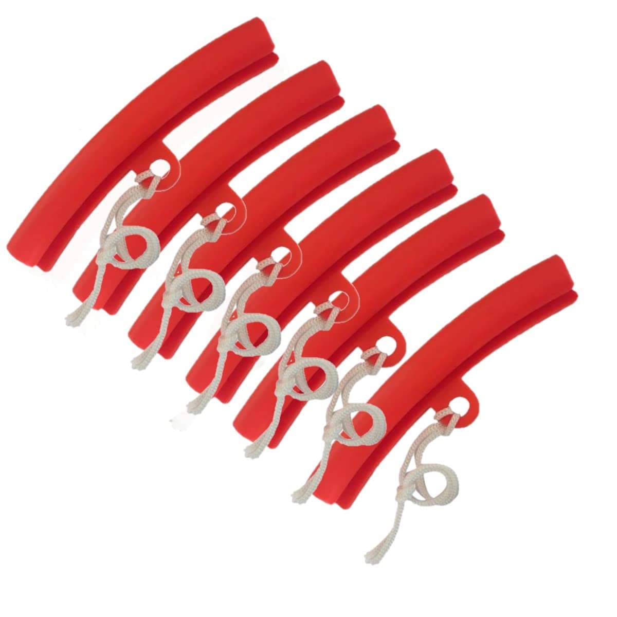 HOUSON 6Pcs Tire Changing Saver Tool, Tyre Change Tools Tire Changing Protection Tool Protector Wheel Fixing Tyre Rim Cover Case Tool Red