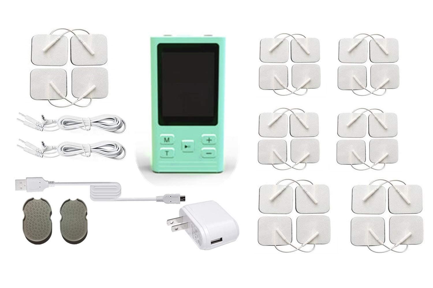 TENS Unit 6 Modes Portable Electro Massage Therapy Pulse Nerve Muscle Stimulator PMS EMS Extra Electrodes