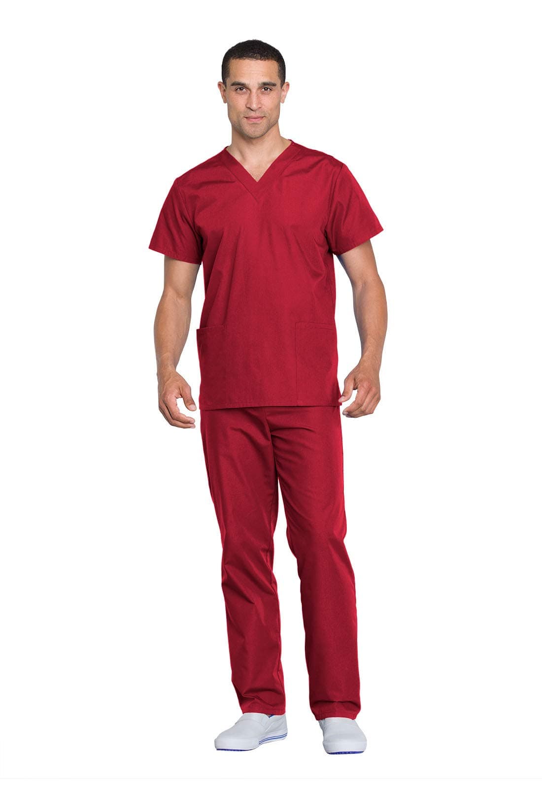 CHEROKEE Women's Unisex Top and Scrub Pant Set