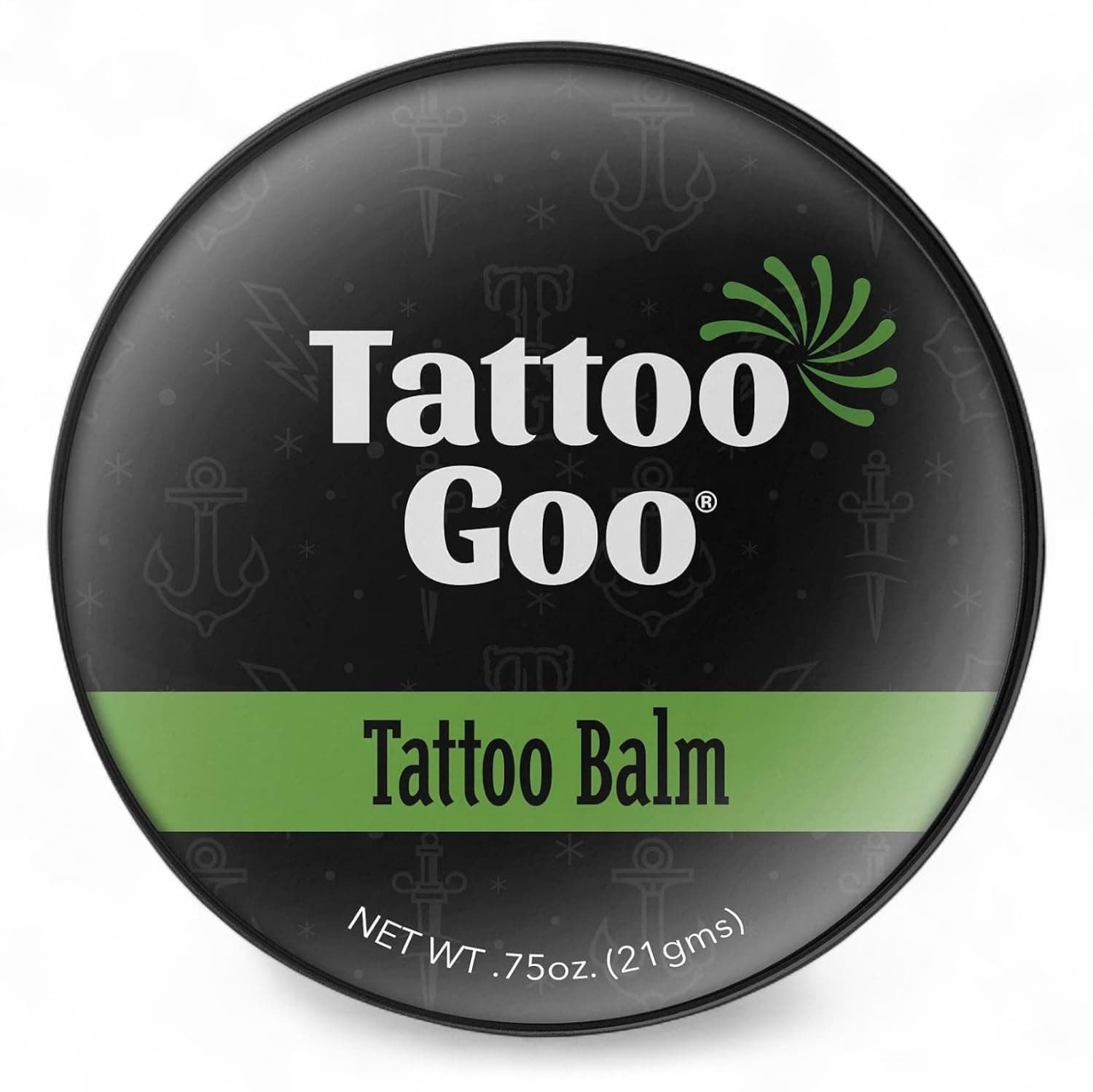 Tattoo Goo Original Aftercare Balm 21 g, Deep‑Moisture Natural Tattoo Aftercare & Colour Retention with Beeswax, Cocoa Butter & Vitamin E – Prevents Scabbing, Speeds Healing & Brightens Ink