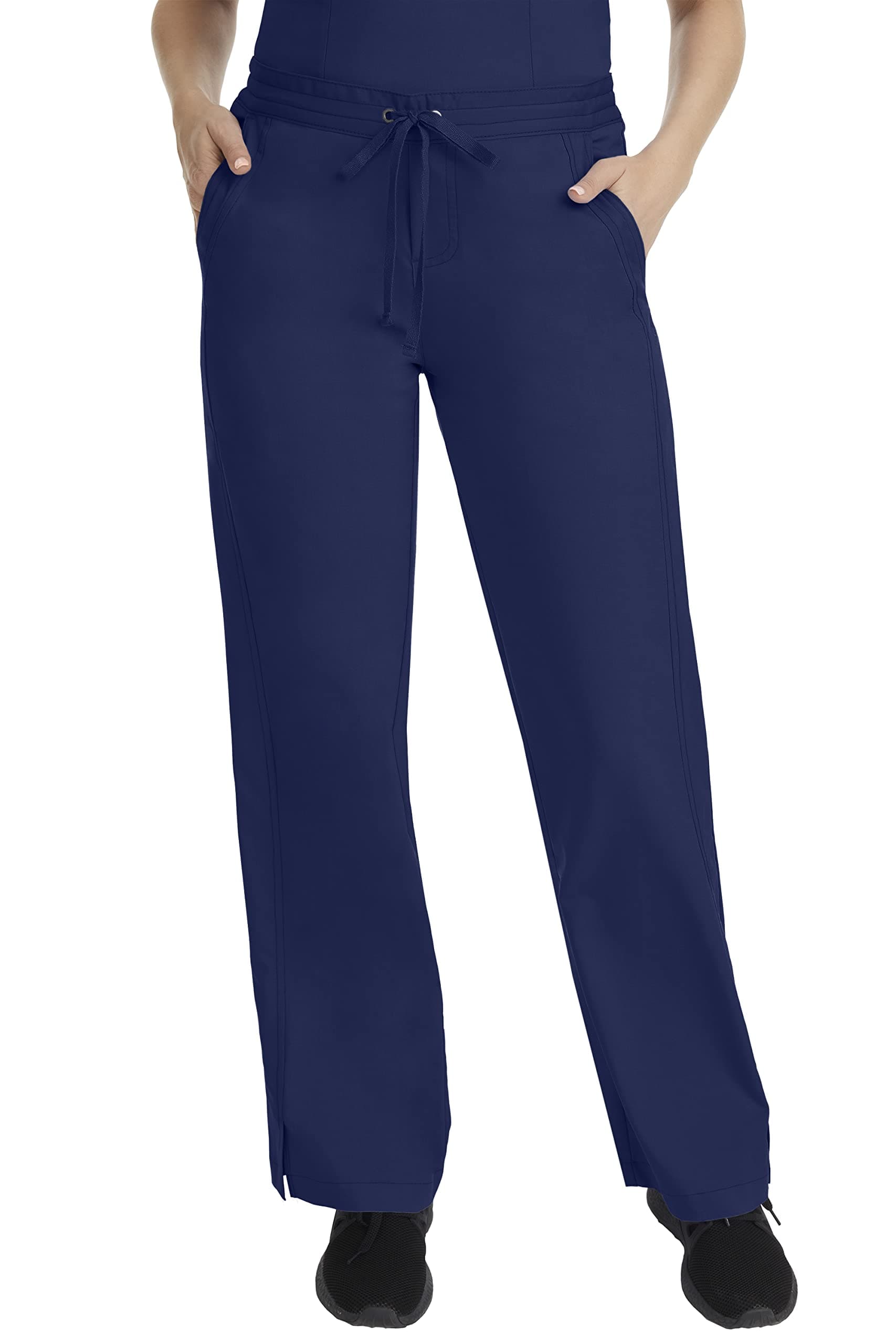 Healing Hands Taylor Women's Pants Mid Rise with 2 Pockets & Back Elastic Waistband 9095
