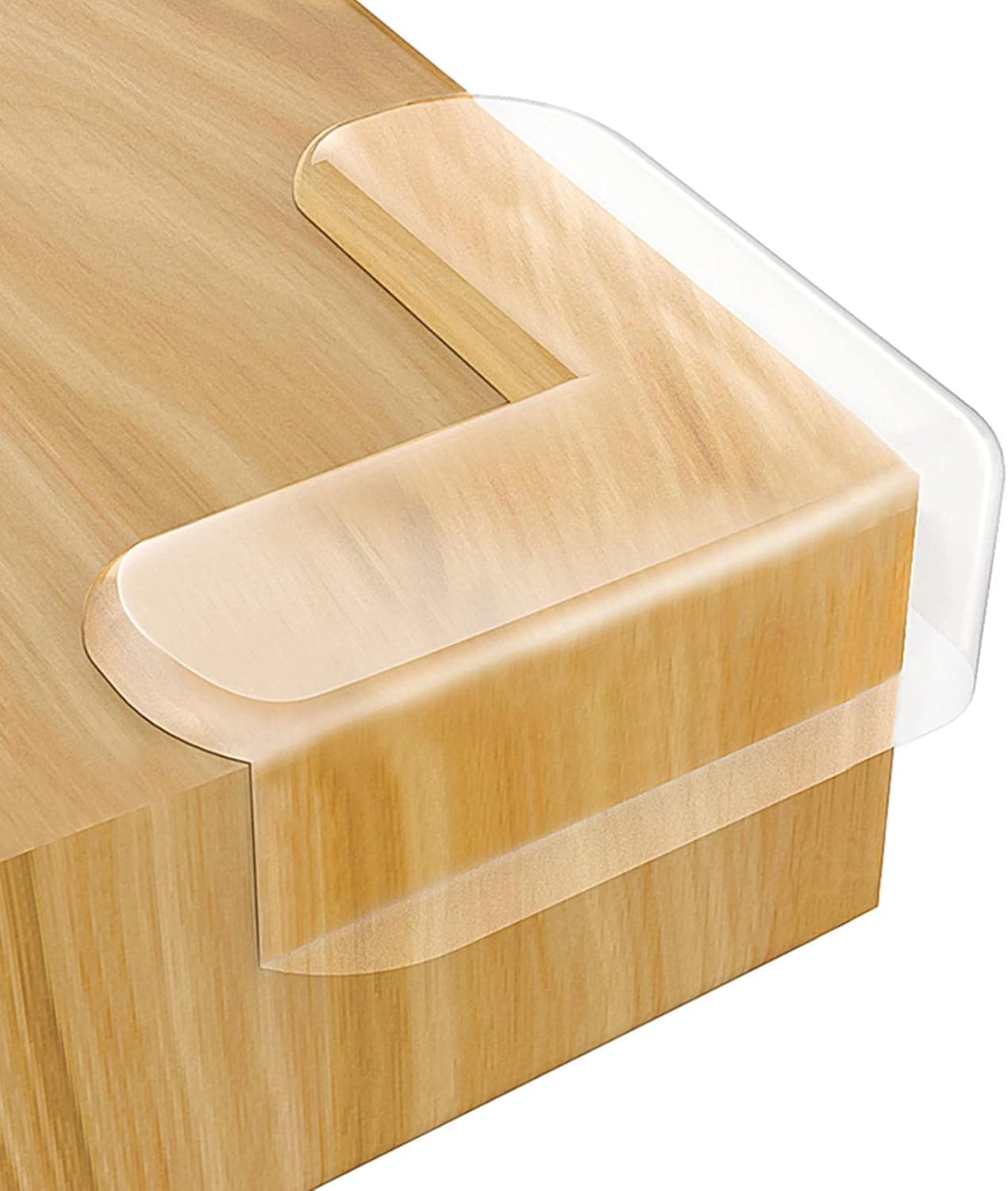 SKY-TOUCH Baby Proofing Corner Protector,Baby Safety Bumper Edge Protector Guard,Transparent Soft Silicone Corner Cushion,Upgraded Strong Adhesive,for Preventing Sharp Corner Injuries,12 Pack