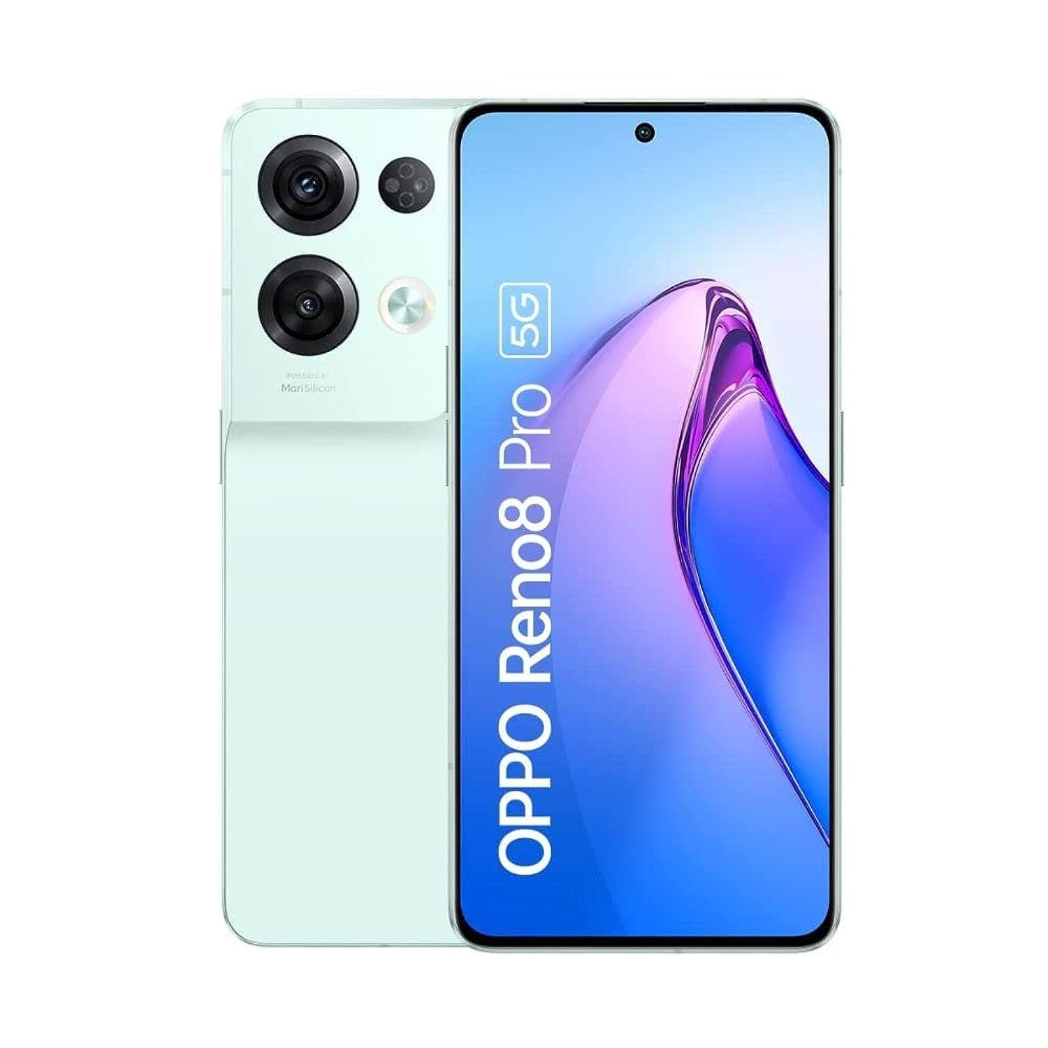 OPPO Reno8 Pro Smartphone MediaTek Dimensity 8100-MAX 8GB RAM 256GB Storage 6.7" Android 12, ColorOS 12.1 - Green - CPH2357-Green-AG