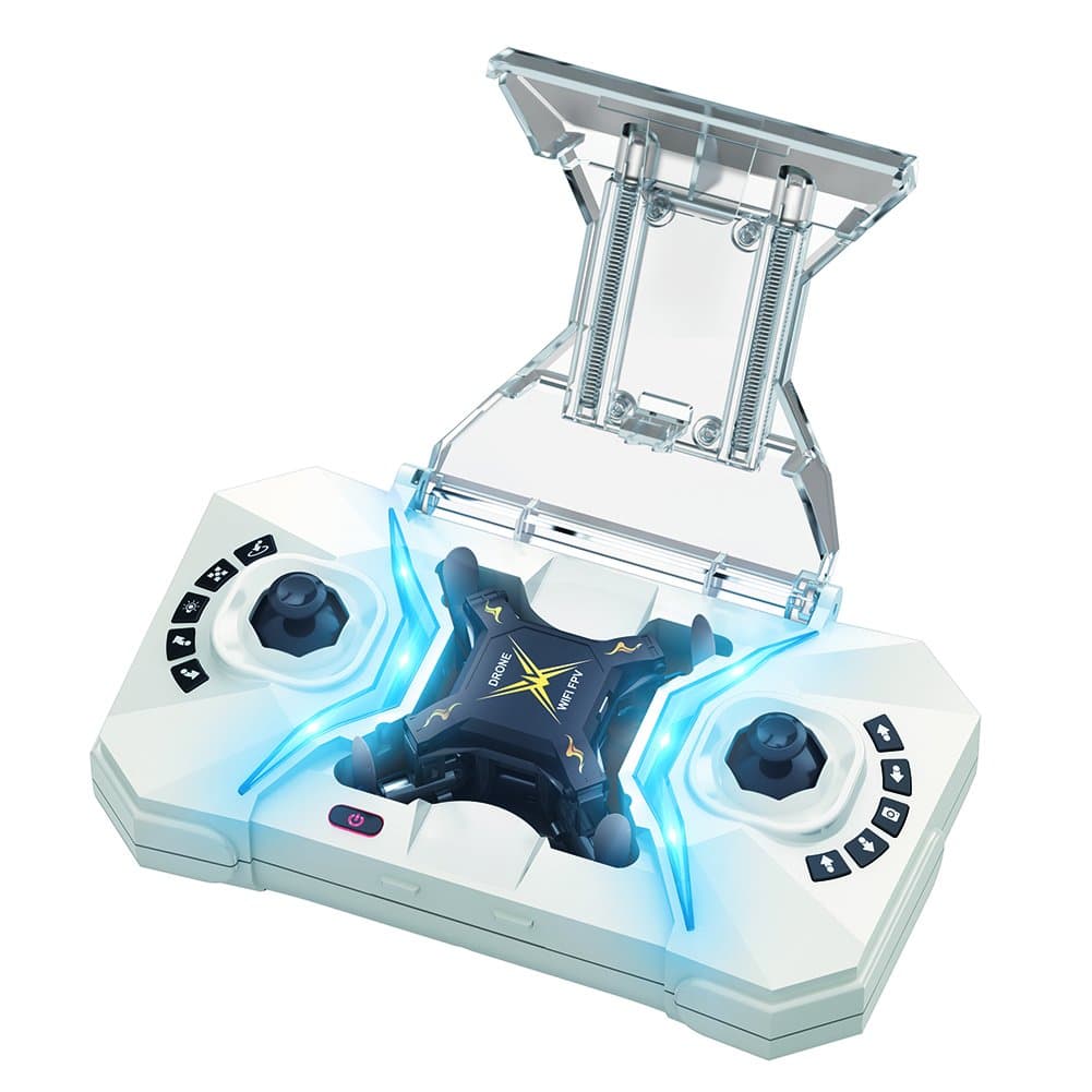 Pusi RC Drone, 127W Foldable RC Quadcopter Drone with Camera 0.3MP FPV 2.4GHz 4CH 6-Axis Gyro Headless Mode Function