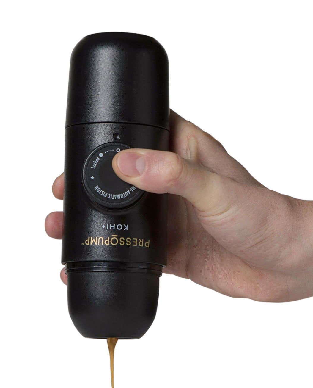 Mini Espresso Maker by Pressopump | Manual Hot Coffee Maker | Portable & Lightweight | Perfect Gift for Travelling, Camping & also Cold Brews