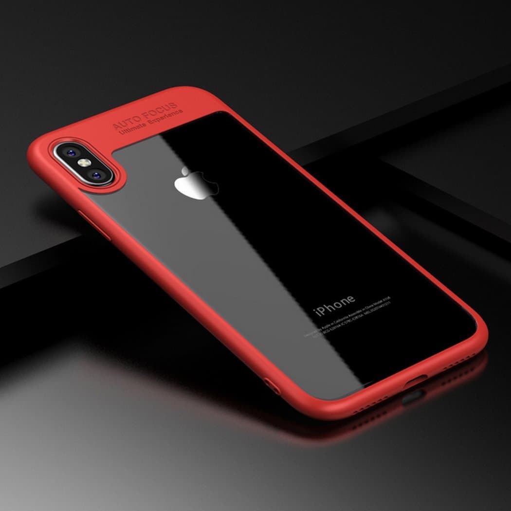 Phone case Compatible for Apple iPhone X Cell Phone Cover (Red)