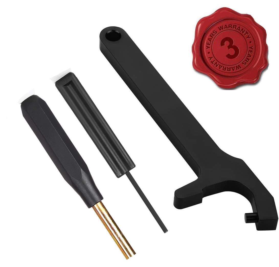 Glock Tool Kit, Magazine Disassembly Tool Mag Plate Removal Tool Front Sight Installation Hex Tool Pin Punch for Glock Accessories