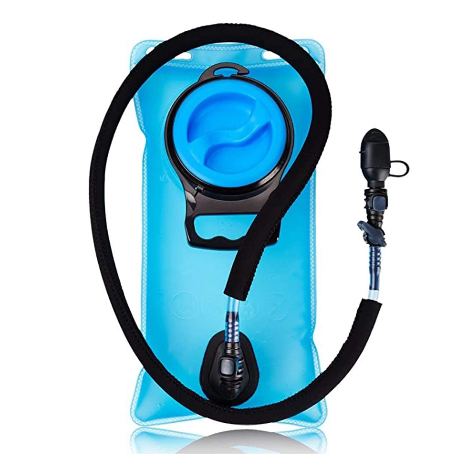 Camden Gear Zeyu Hydration Backpack Running, with 1.5/2L Water Bag Pack Black/Blue